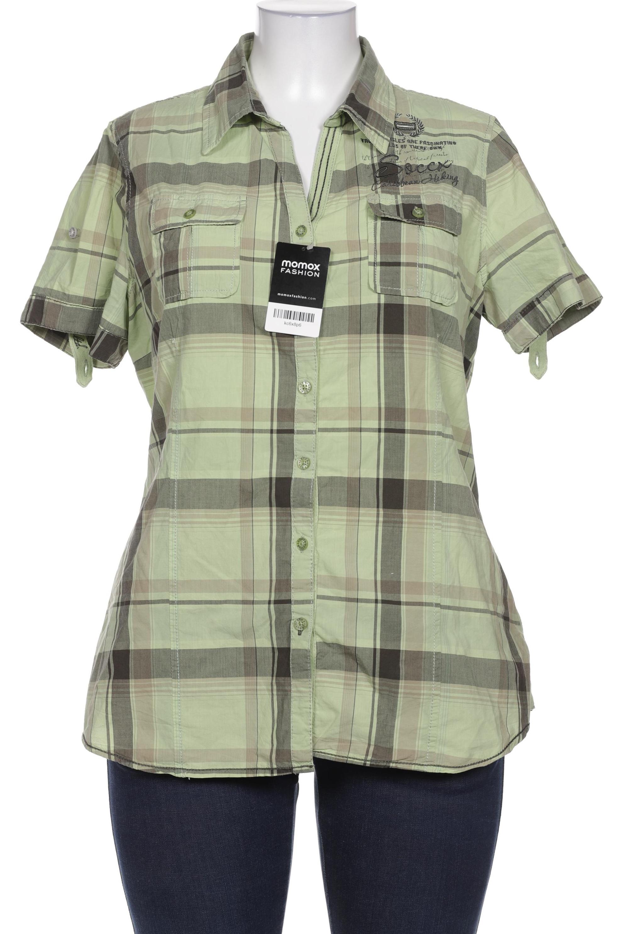 

SOCCX Damen Bluse, hellgrün