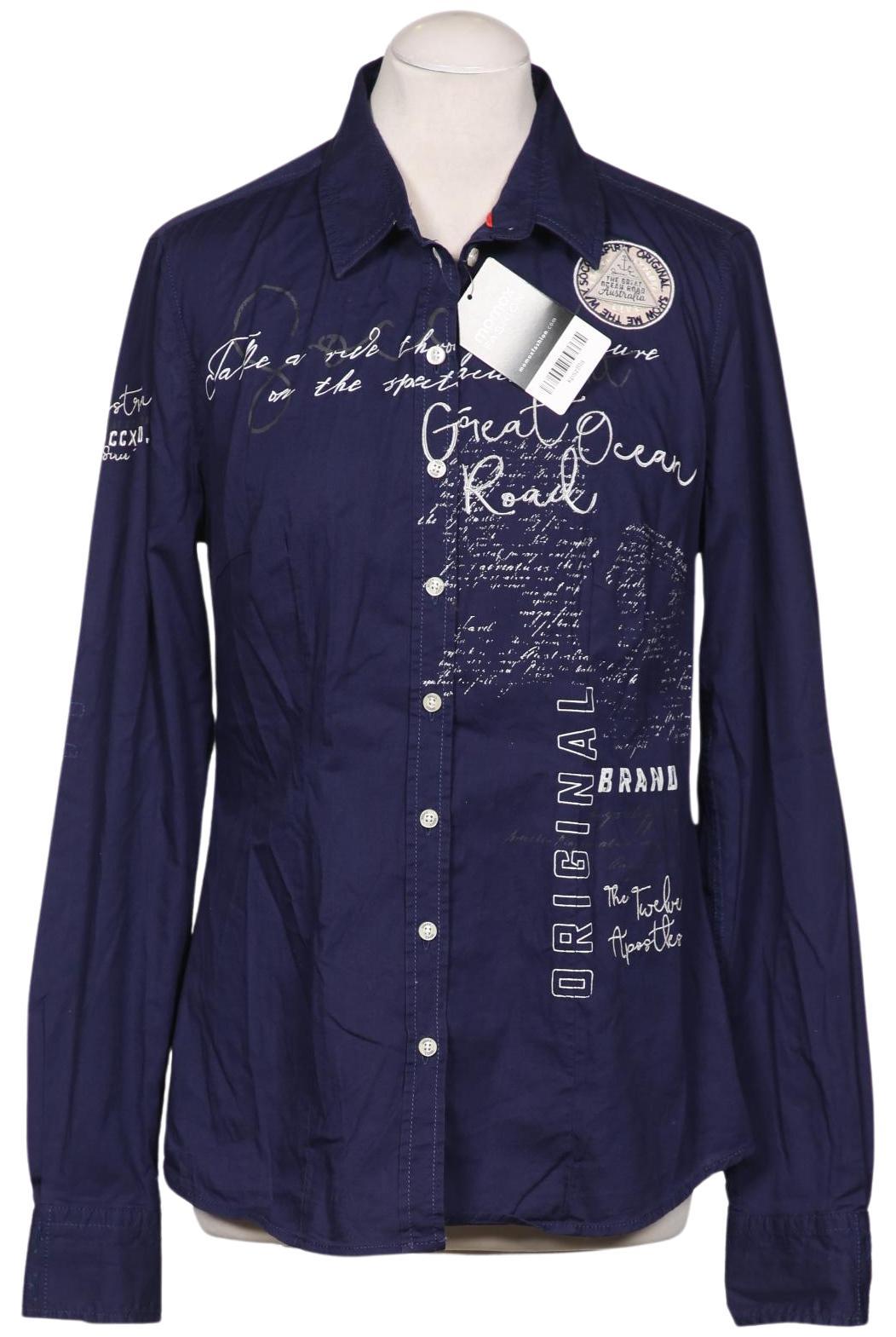 

Soccx Damen Bluse, marineblau, Gr. 38