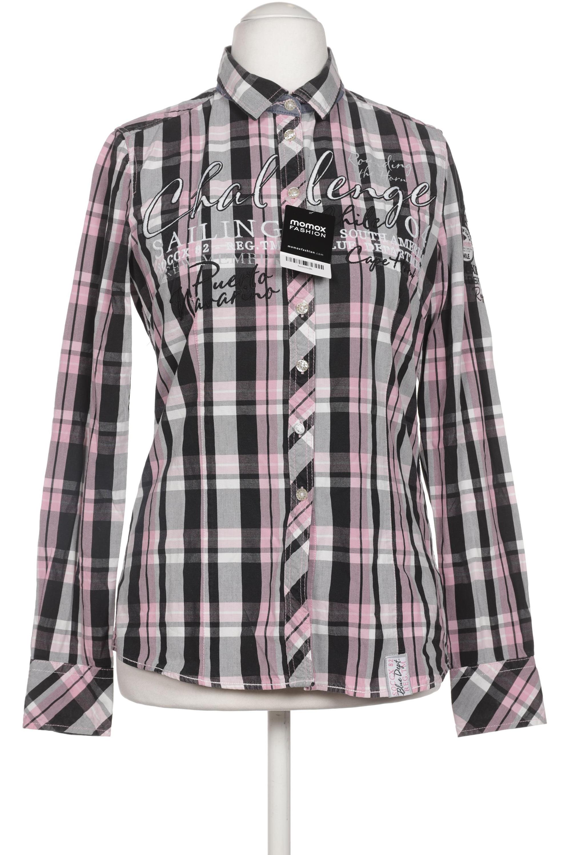 

SOCCX Damen Bluse, grau