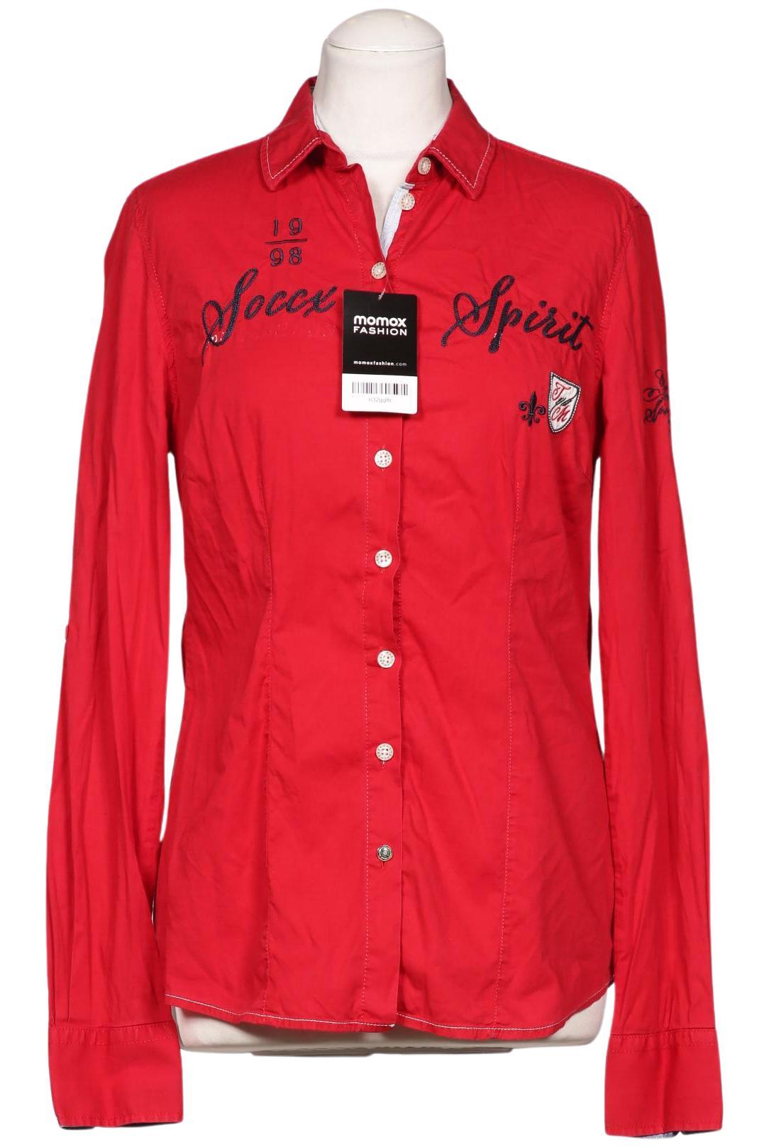 

Soccx Damen Bluse, rot, Gr. 38