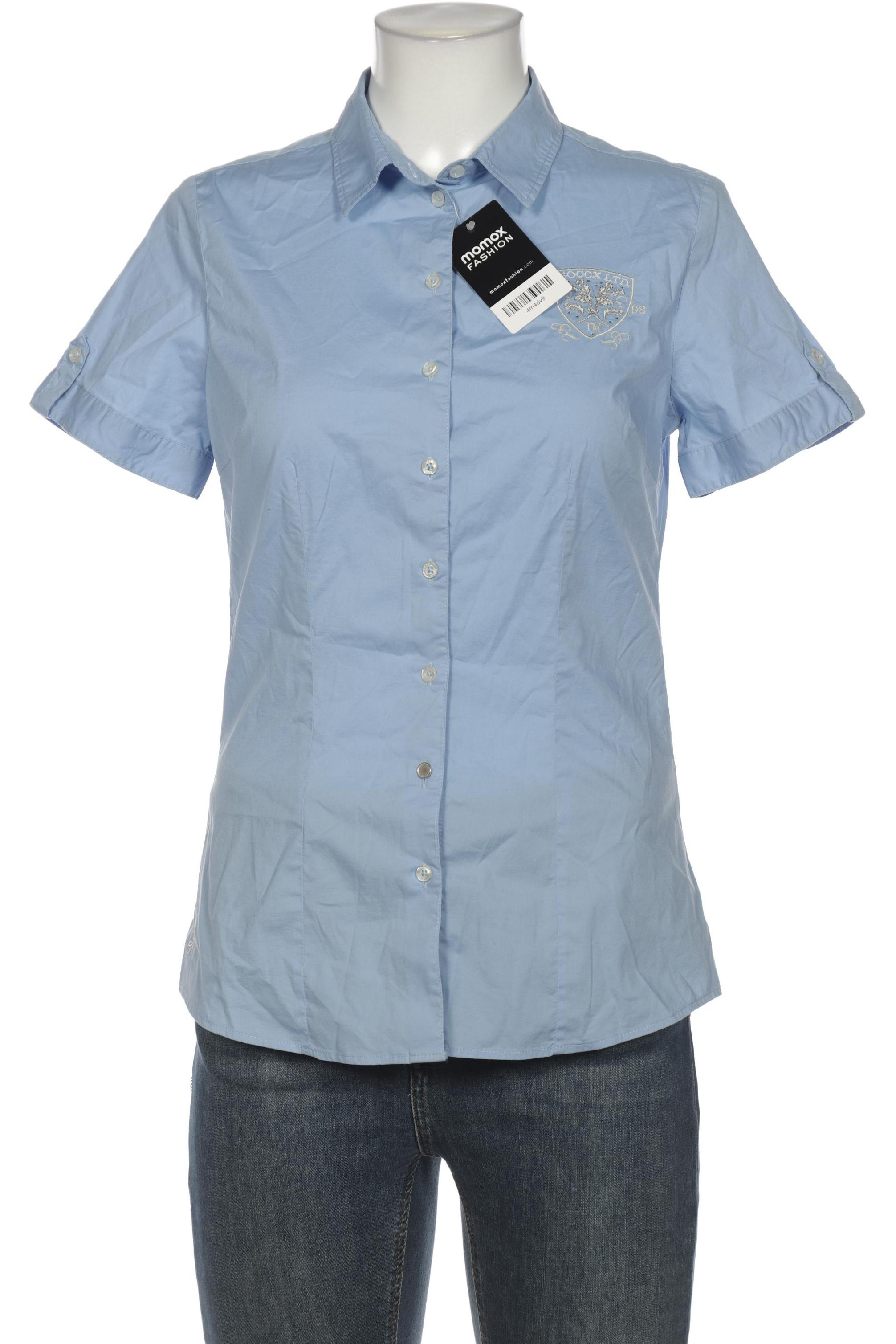 

Soccx Damen Bluse, hellblau, Gr. 38