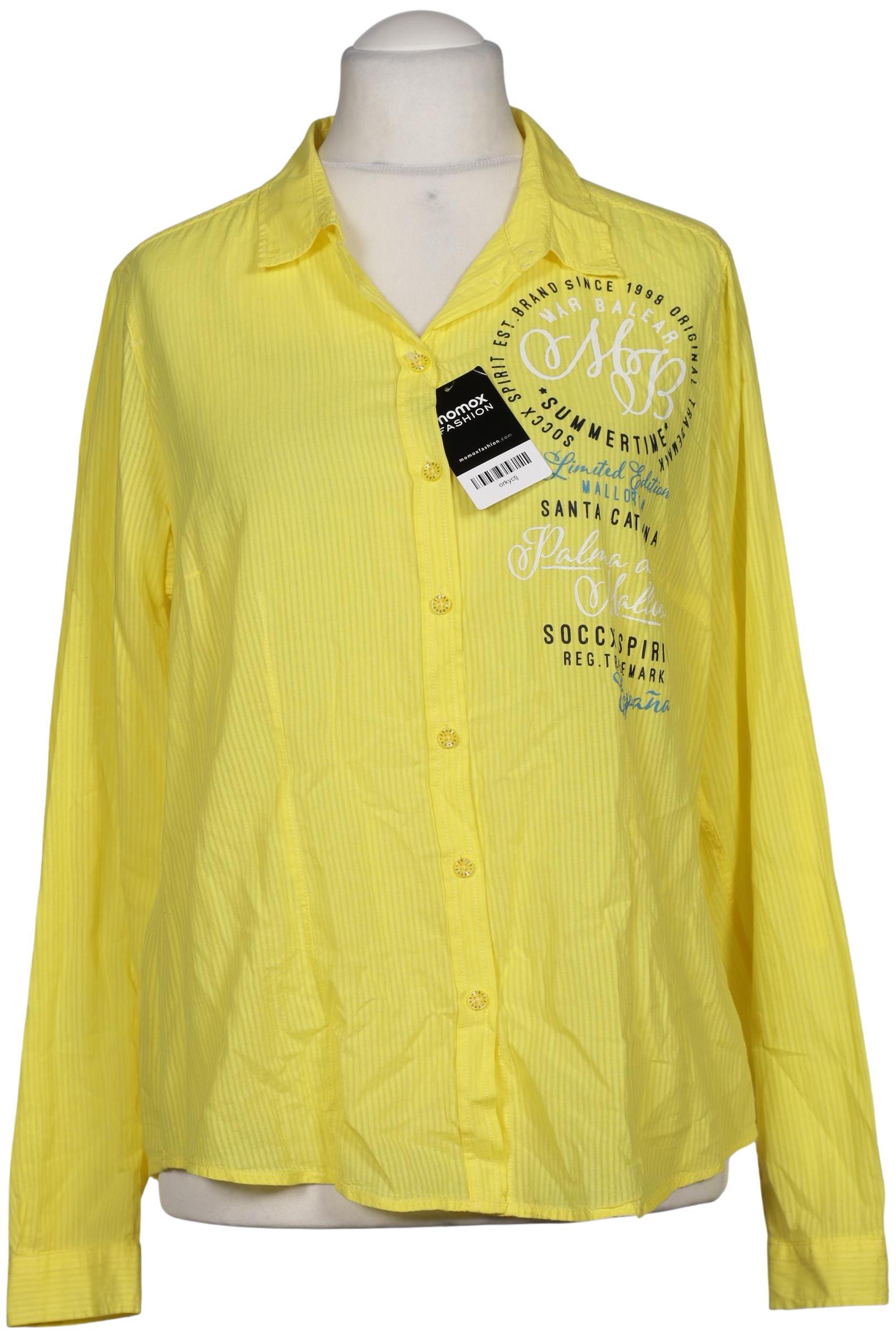 

Soccx Damen Bluse, gelb, Gr. 42