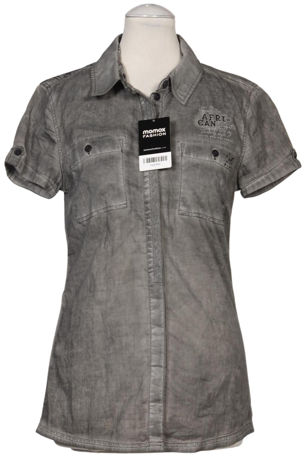 

Soccx Damen Bluse, grau, Gr. 34