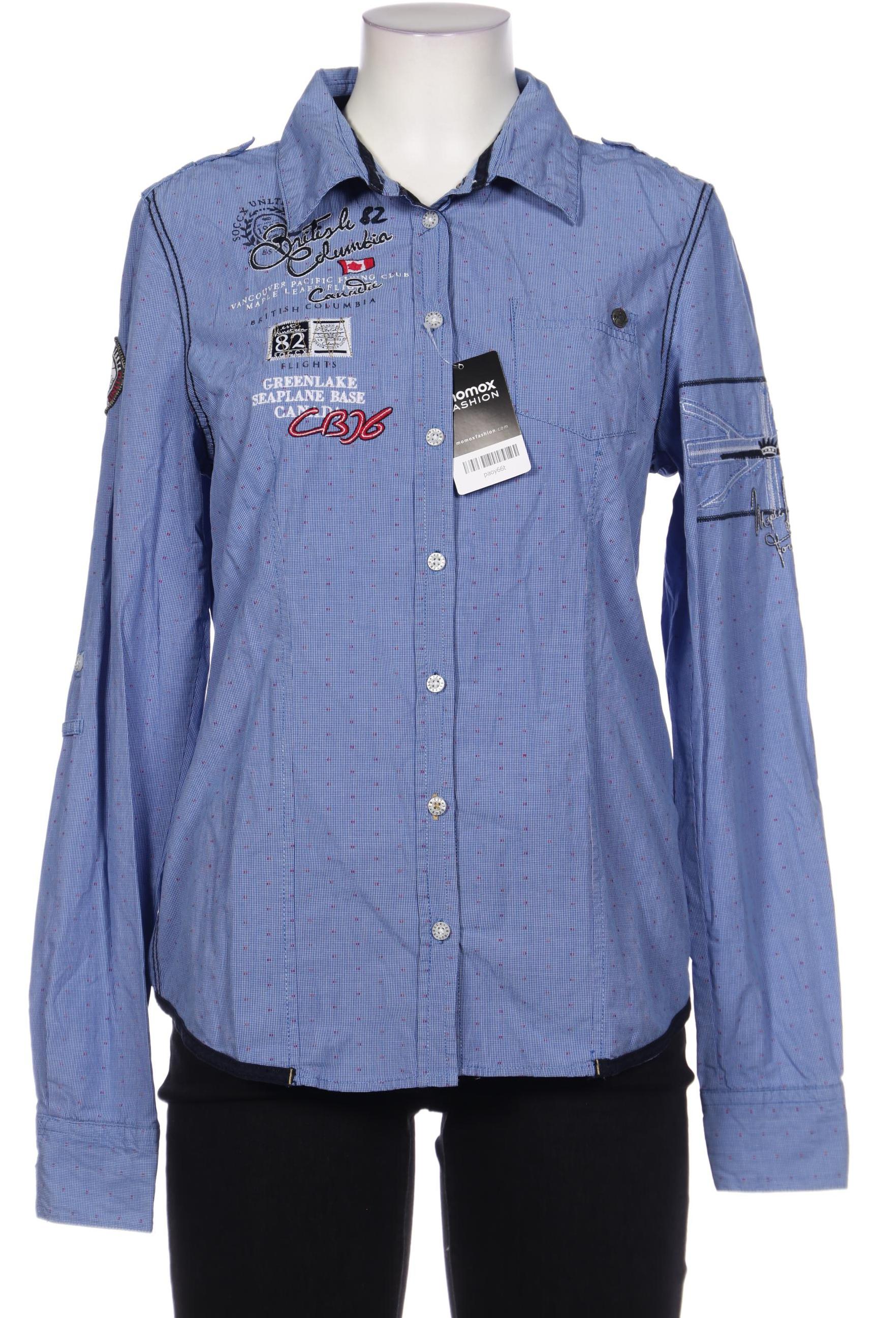 

Soccx Damen Bluse, blau, Gr. 40