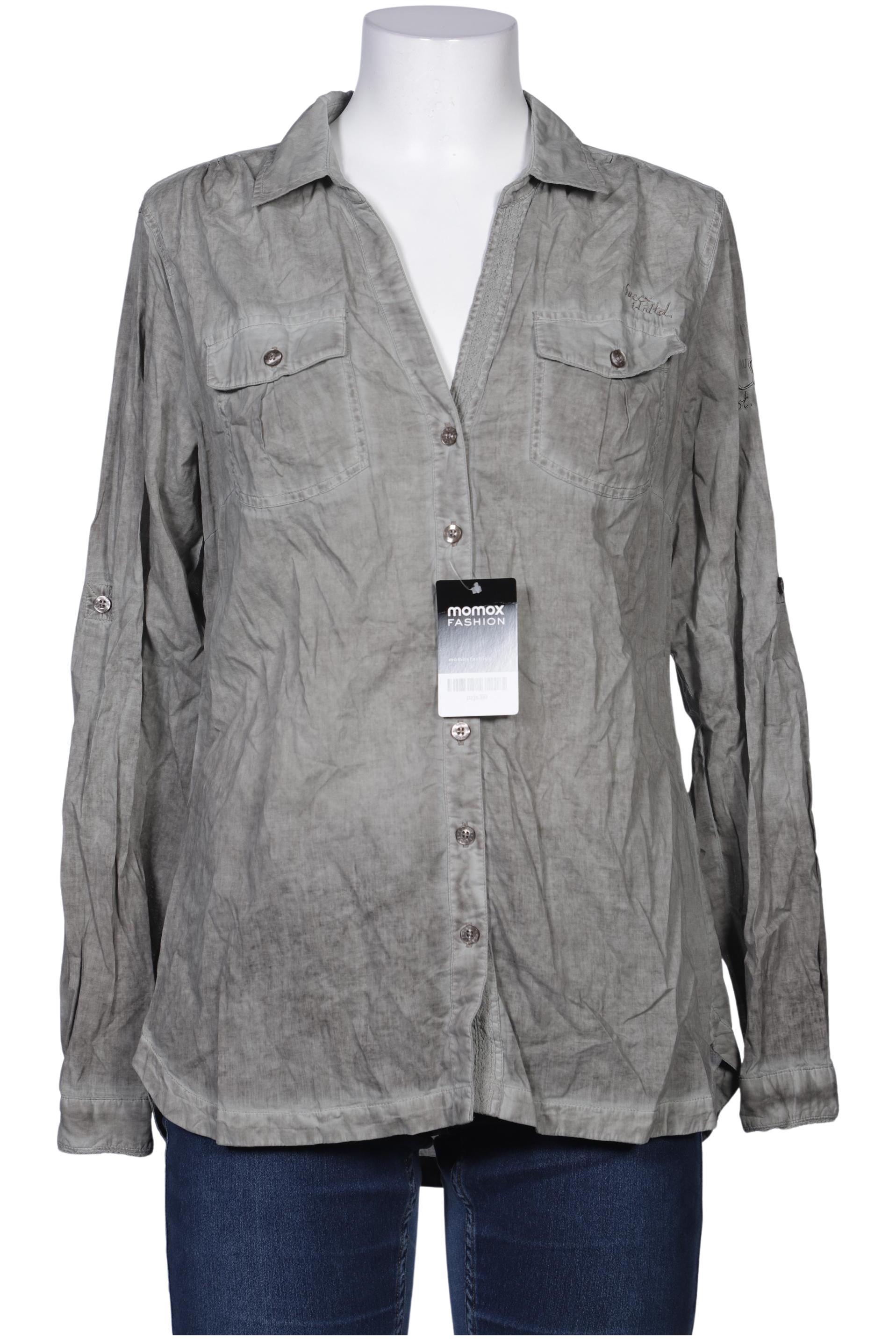 

Soccx Damen Bluse, grün, Gr. 40