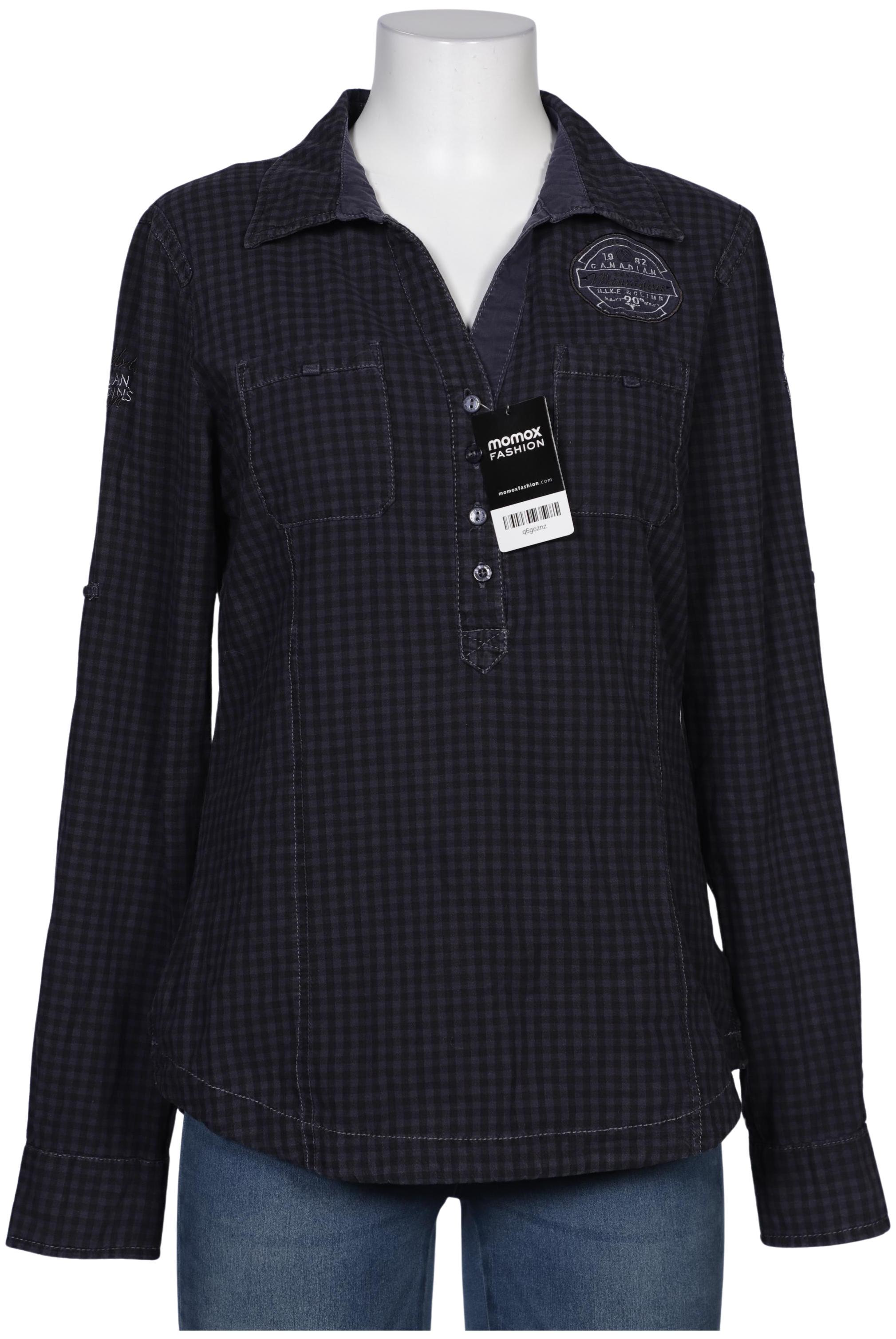 

Soccx Damen Bluse, marineblau, Gr. 40