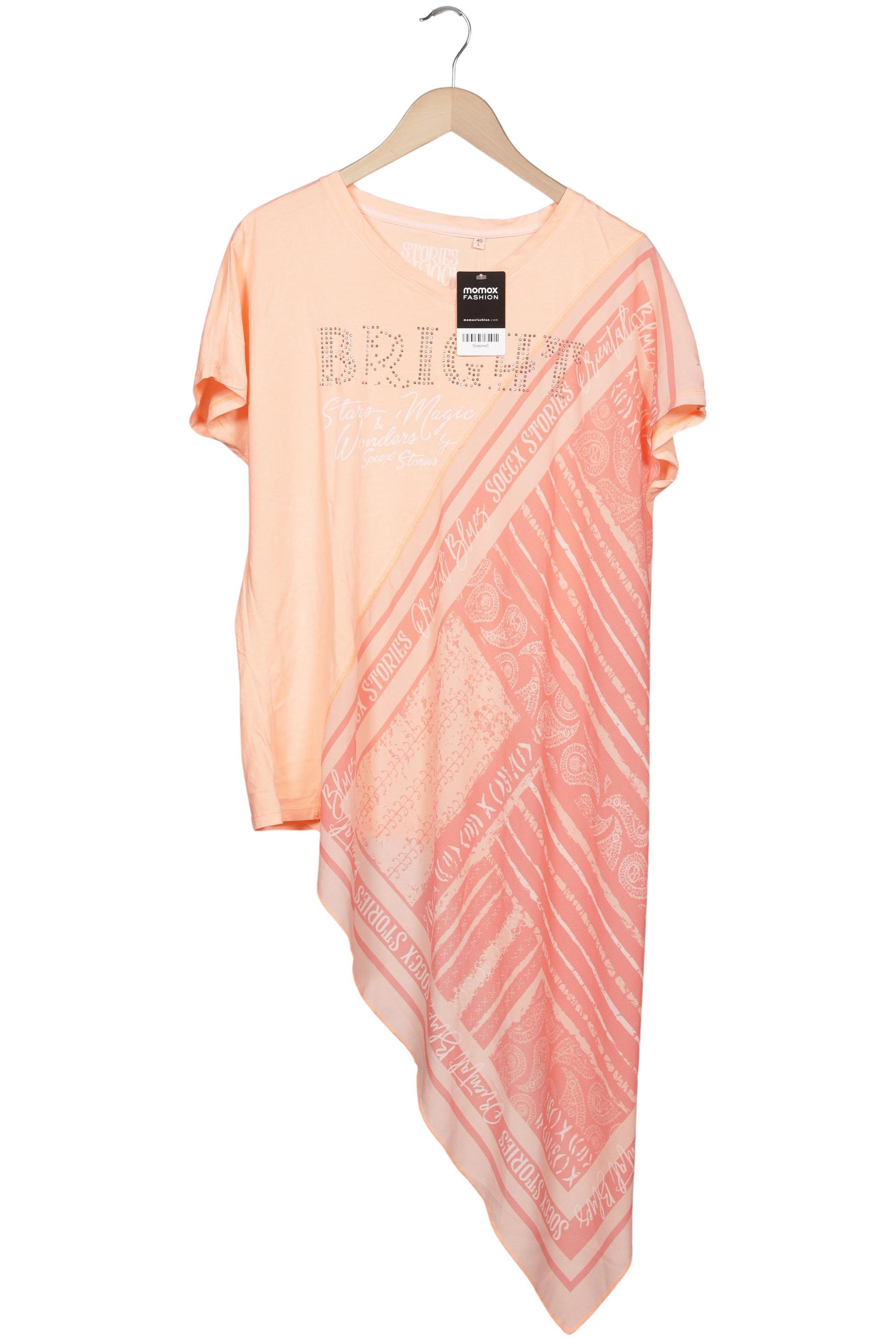 

Soccx Damen Bluse, orange, Gr. 40