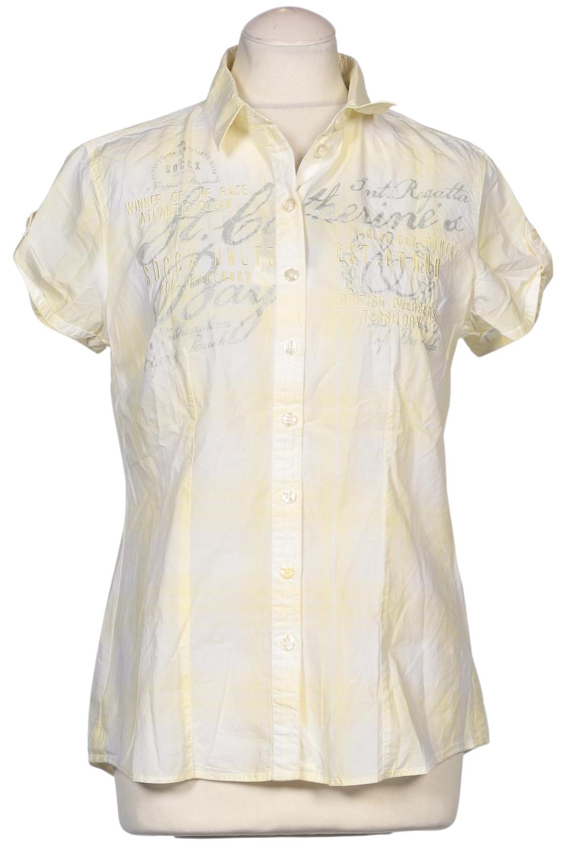 

Soccx Damen Bluse, gelb, Gr. 38