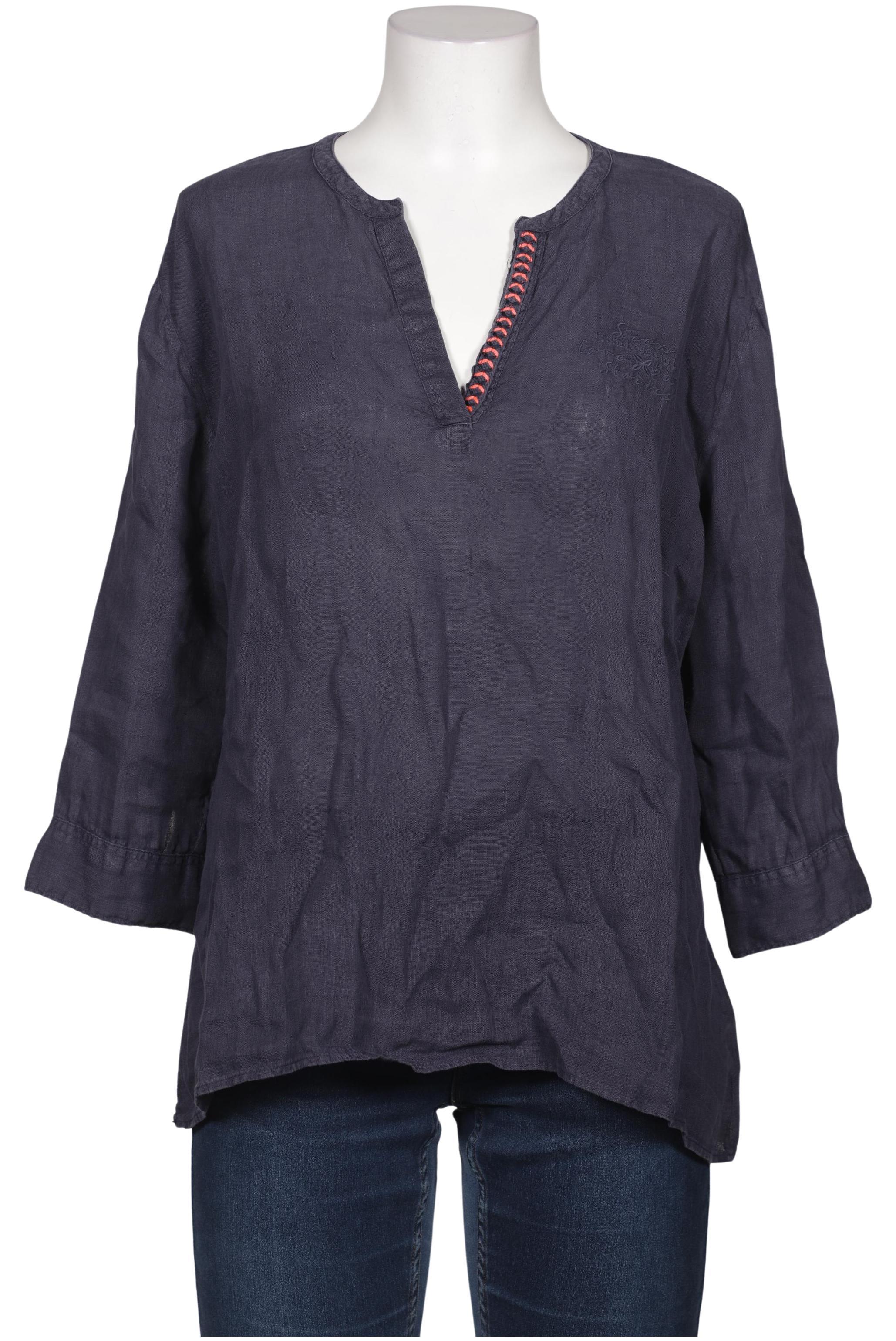 

Soccx Damen Bluse, marineblau, Gr. 40