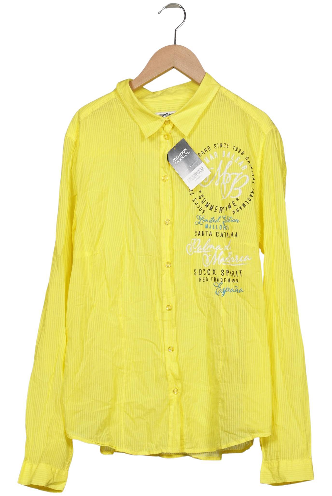 

Soccx Damen Bluse, gelb, Gr. 44