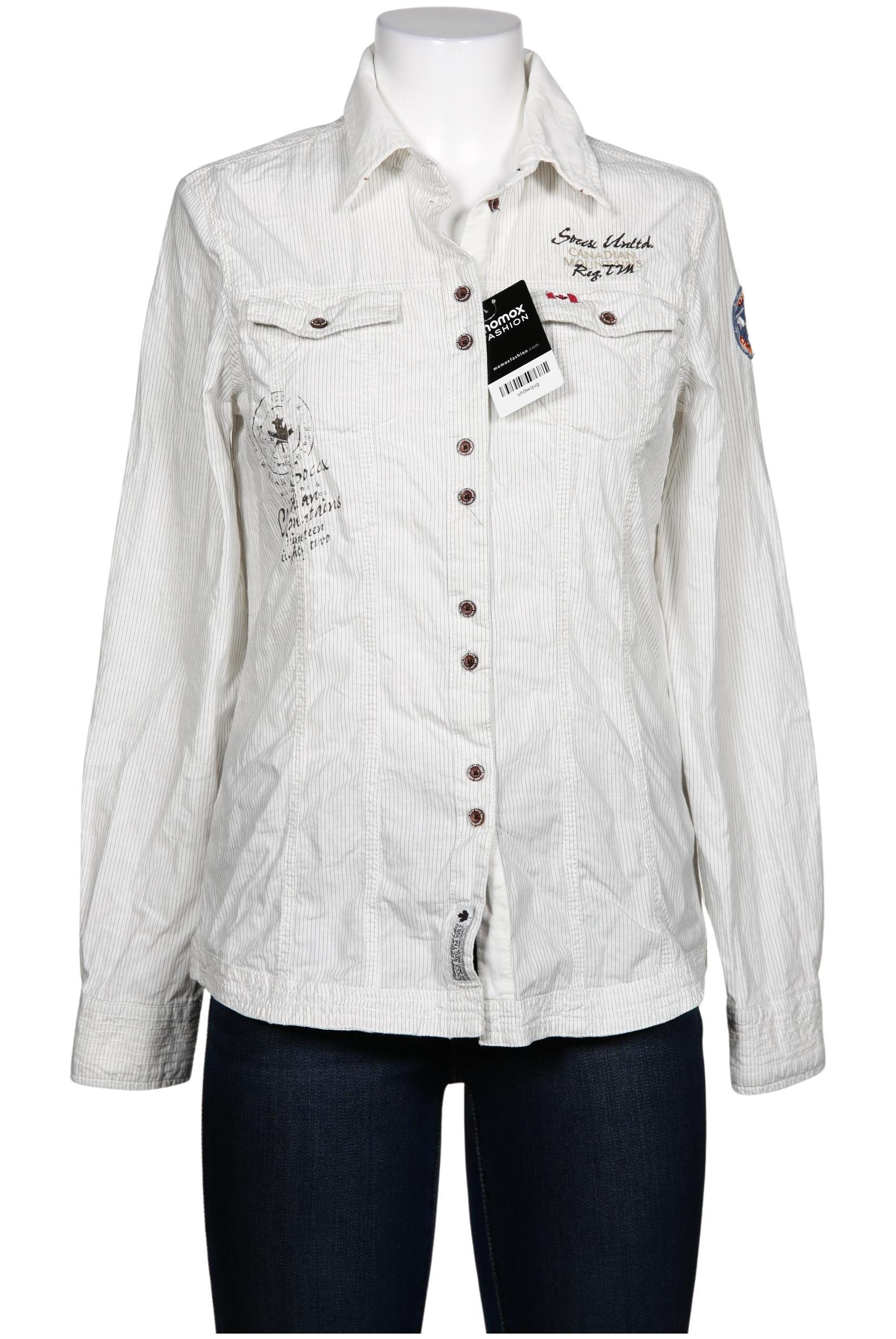 

Soccx Damen Bluse, weiß, Gr. 38