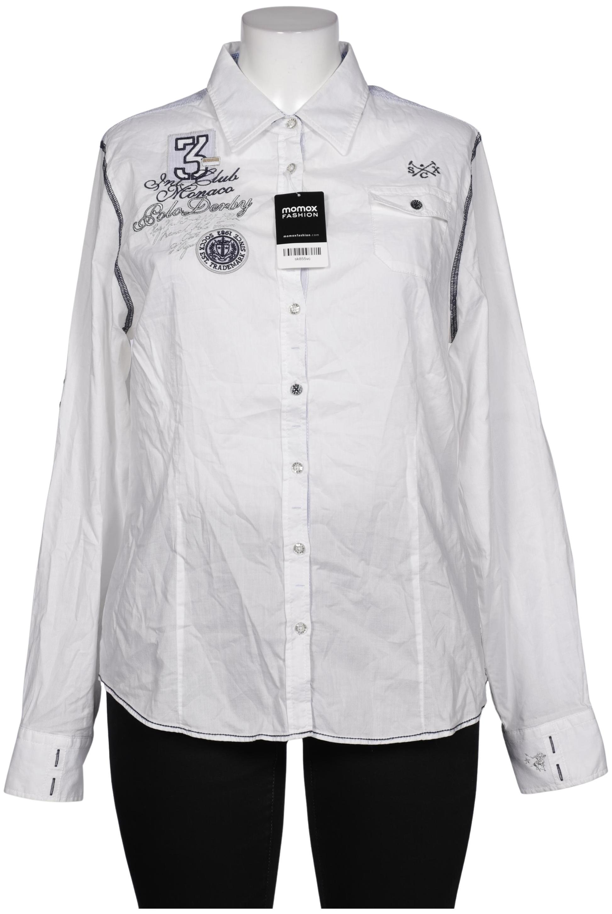 

Soccx Damen Bluse, weiß, Gr. 46