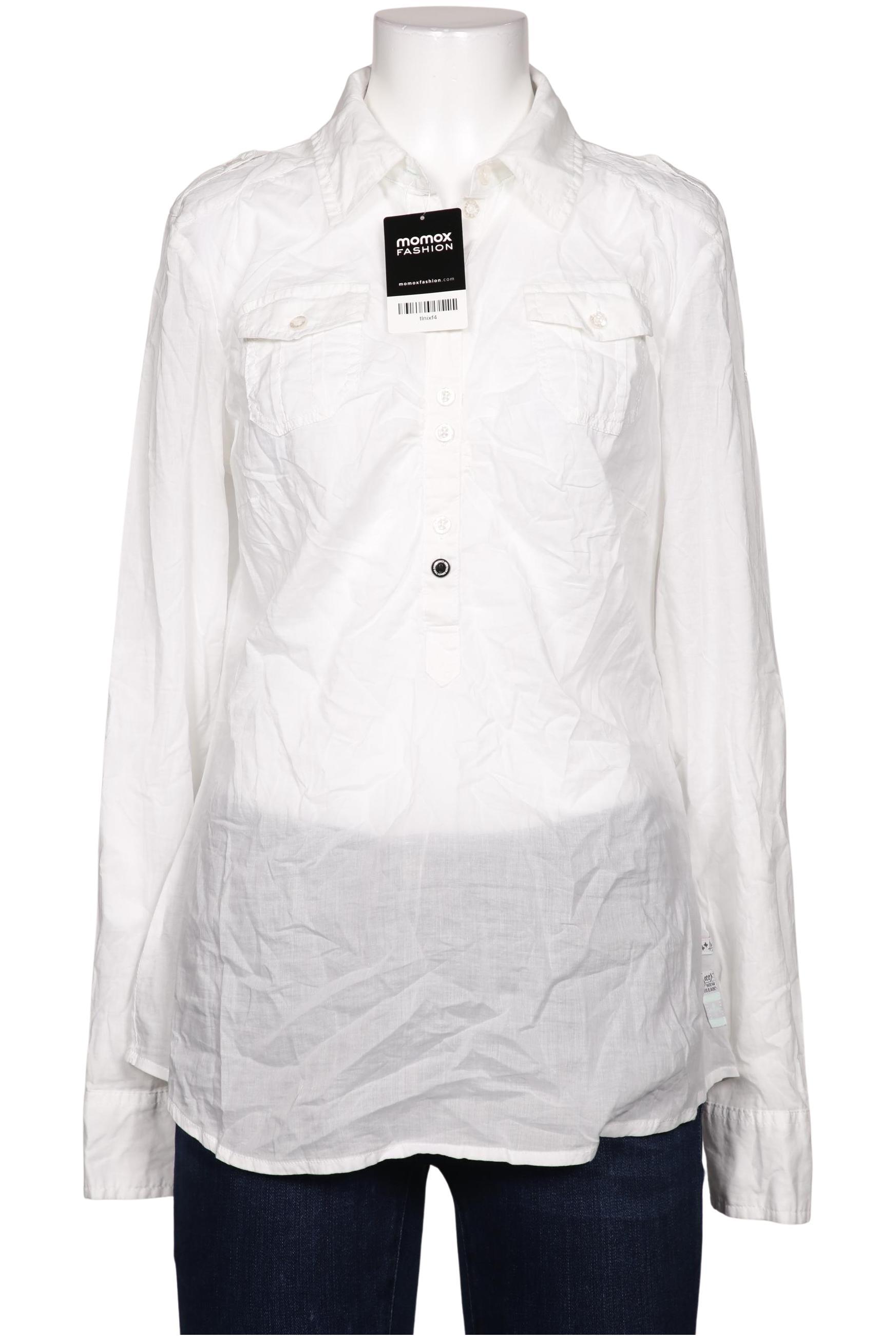 

Soccx Damen Bluse, weiß, Gr. 38