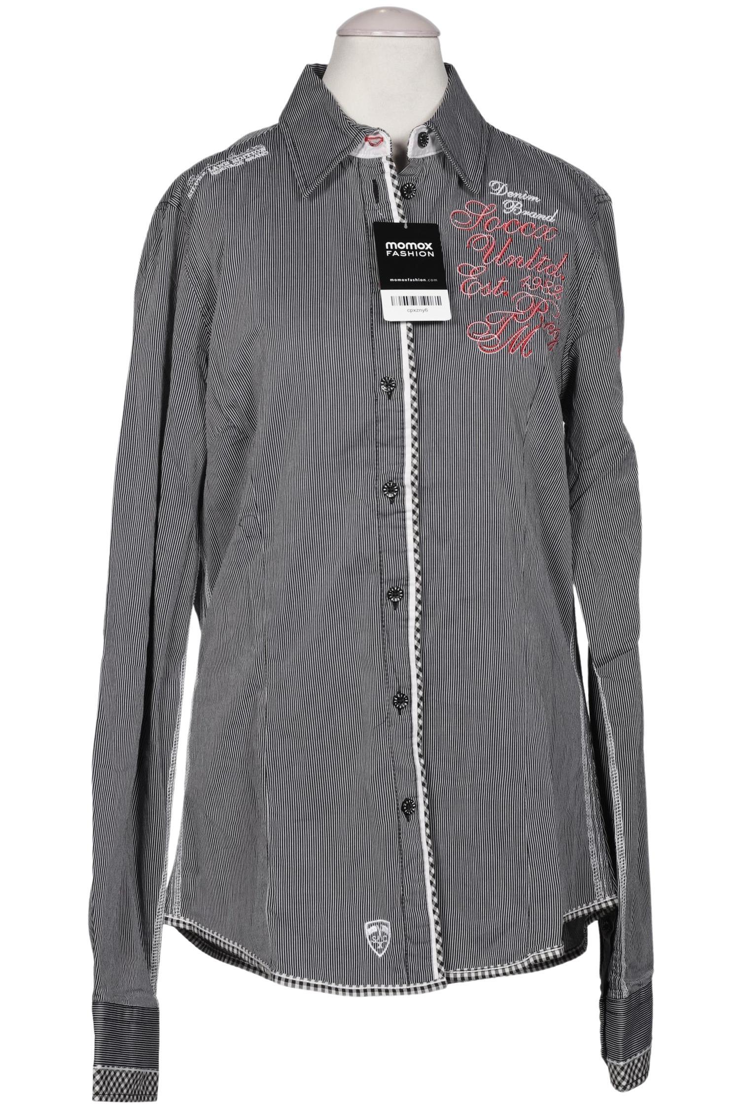 

Soccx Damen Bluse, grau, Gr. 38