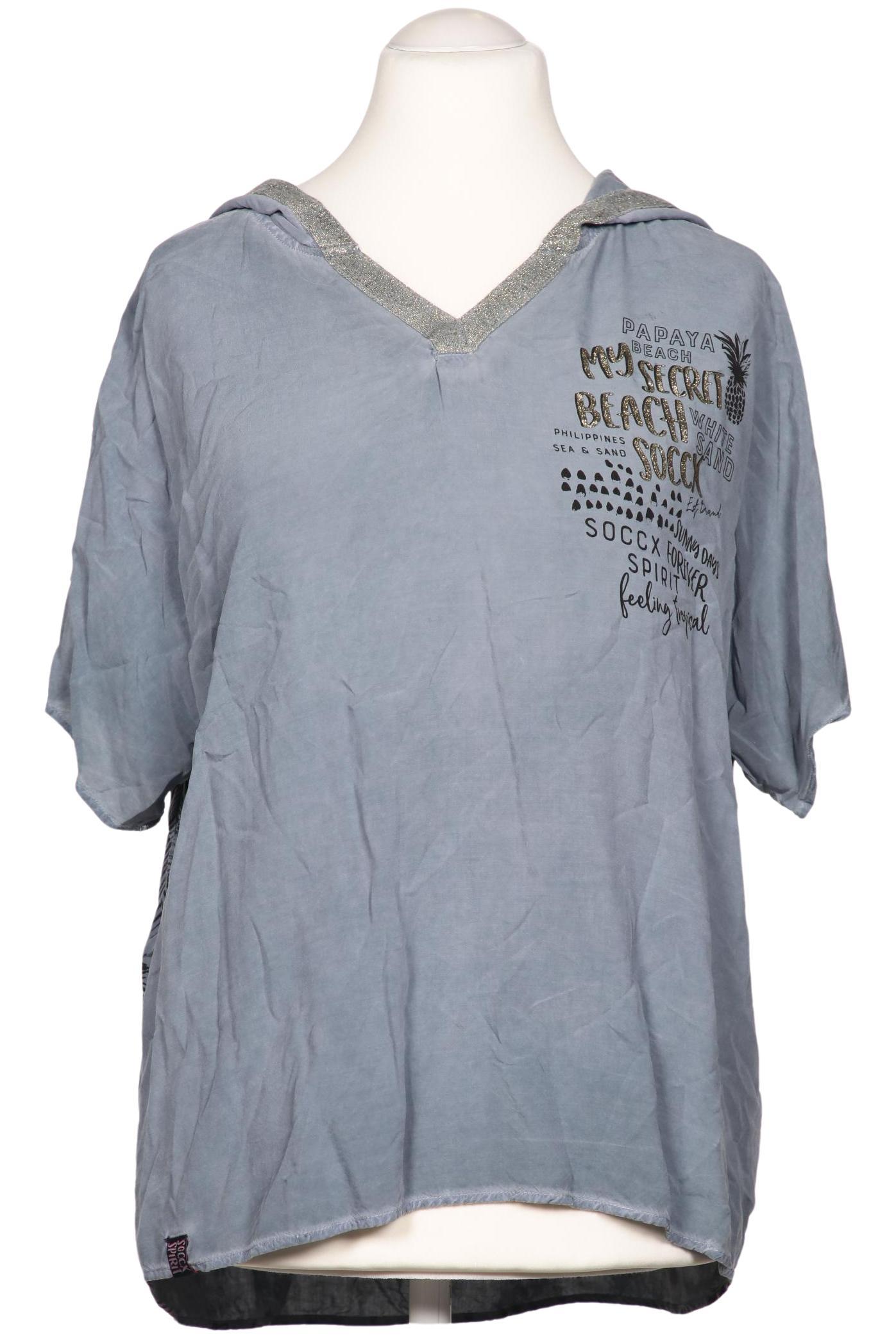 

Soccx Damen Bluse, grau, Gr. 40