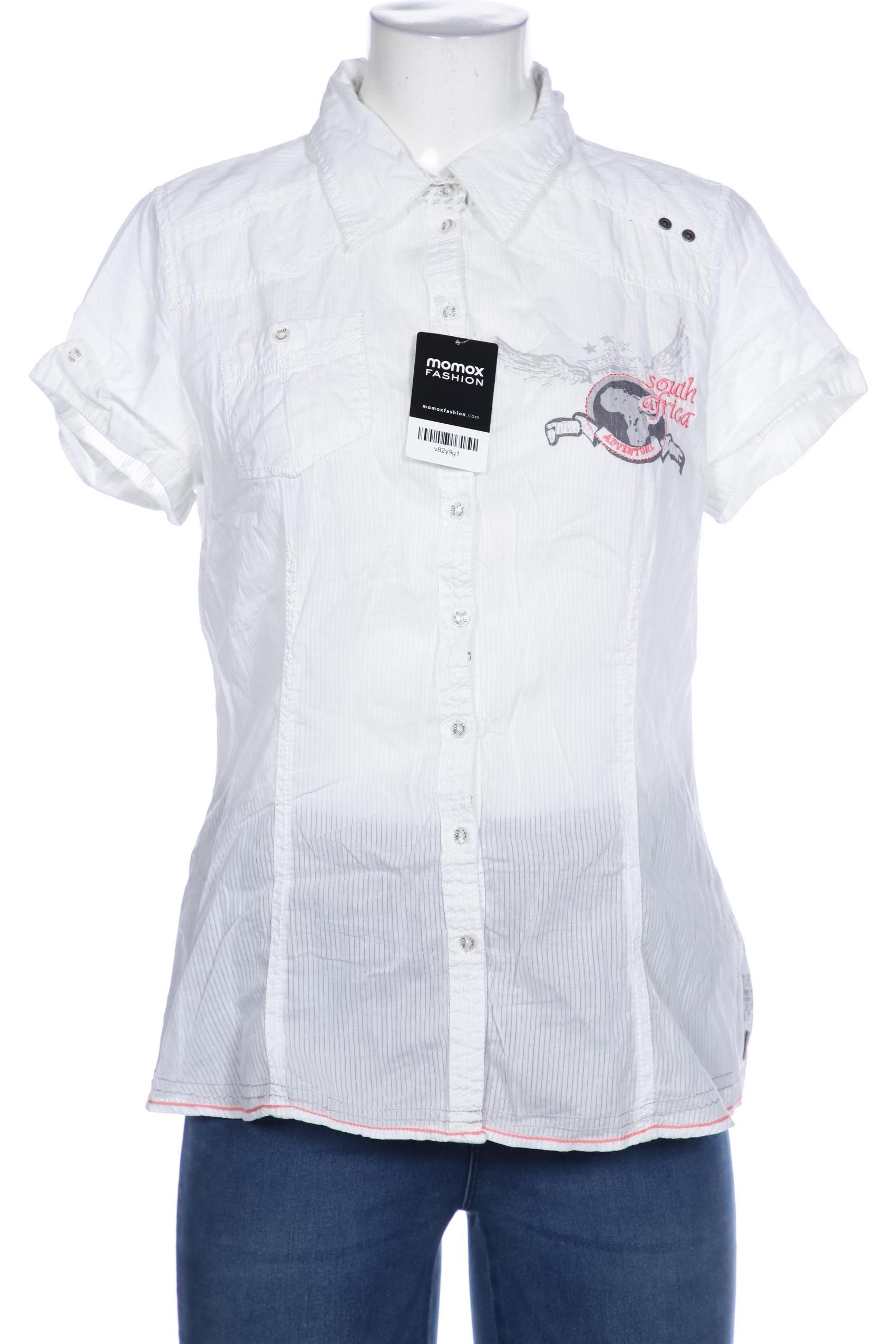 

Soccx Damen Bluse, weiß, Gr. 40