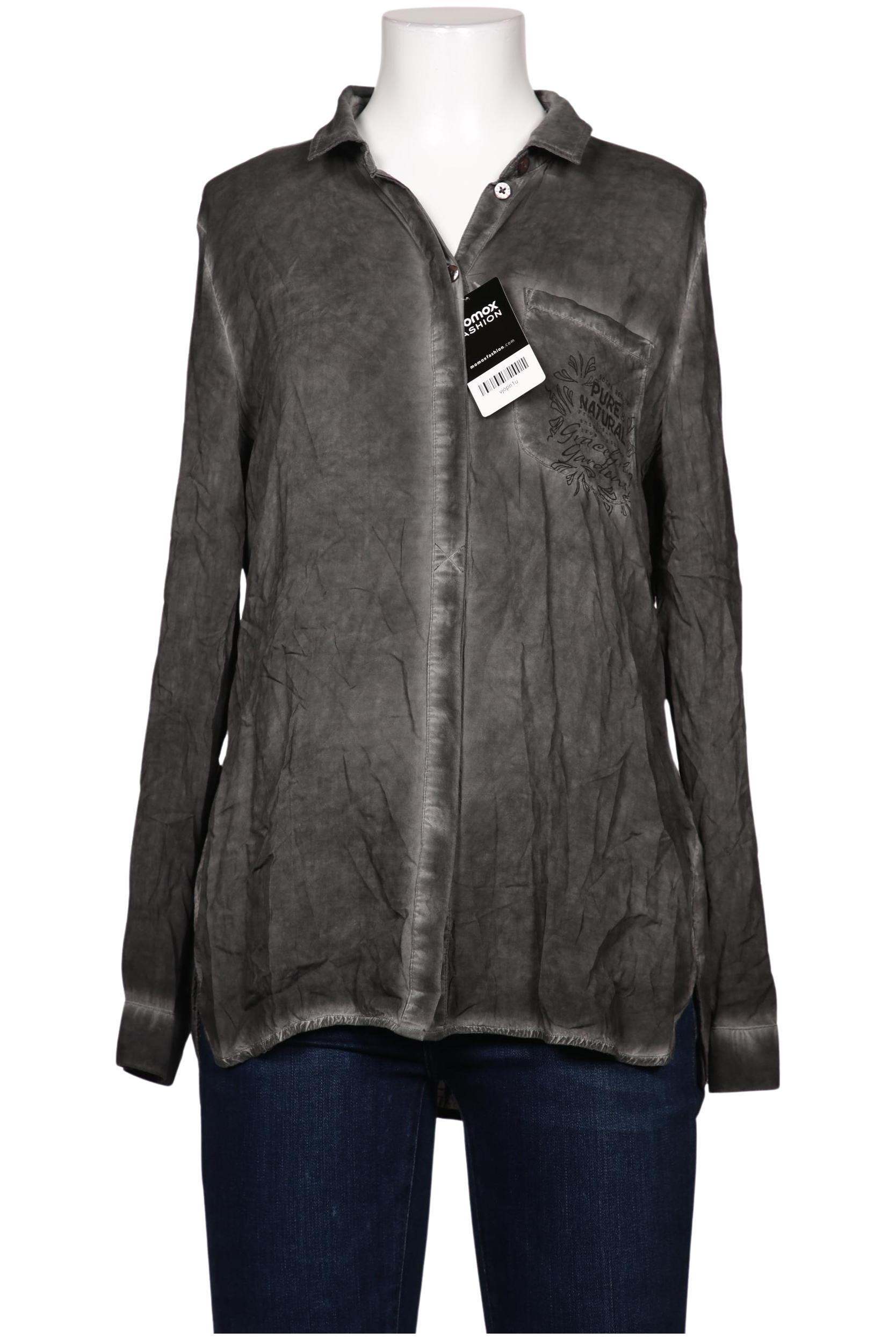 

Soccx Damen Bluse, grau, Gr. 36