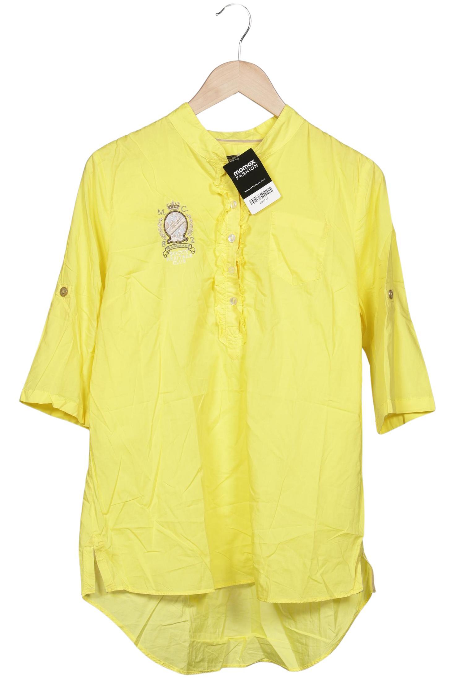 

Soccx Damen Bluse, gelb, Gr. 38