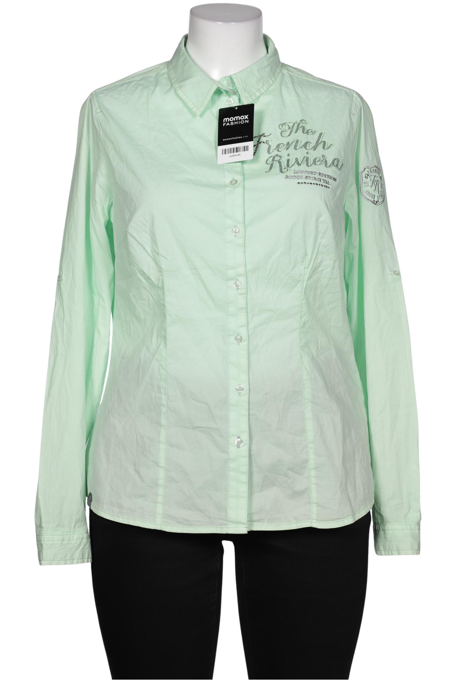 

Soccx Damen Bluse, hellgrün, Gr. 42