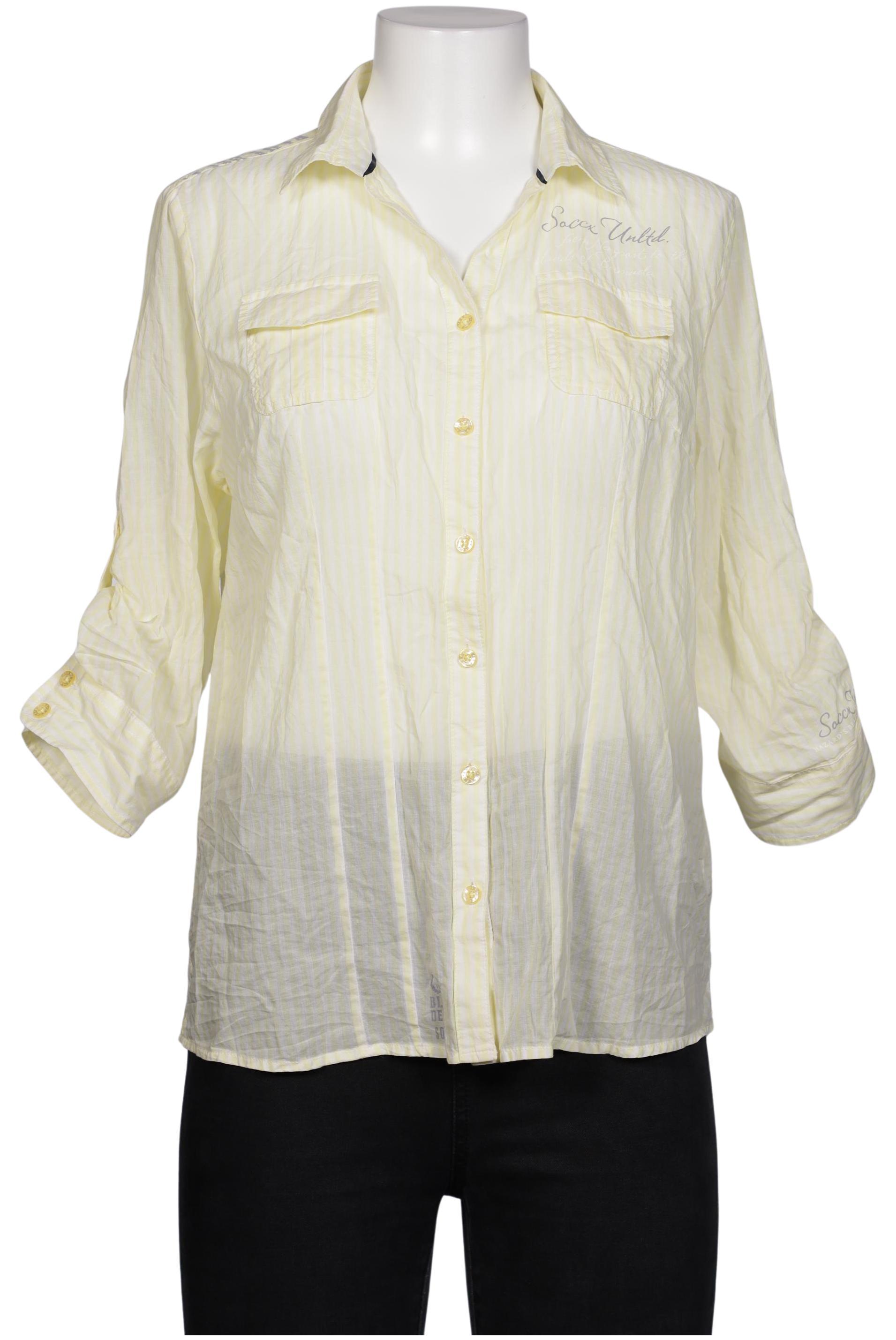 

Soccx Damen Bluse, cremeweiß, Gr. 40