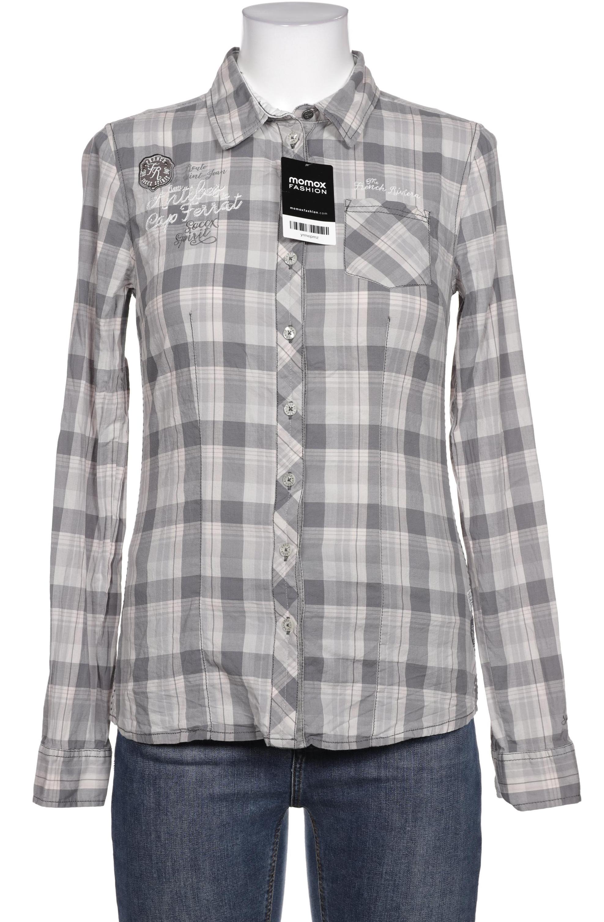 

SOCCX Damen Bluse, grau