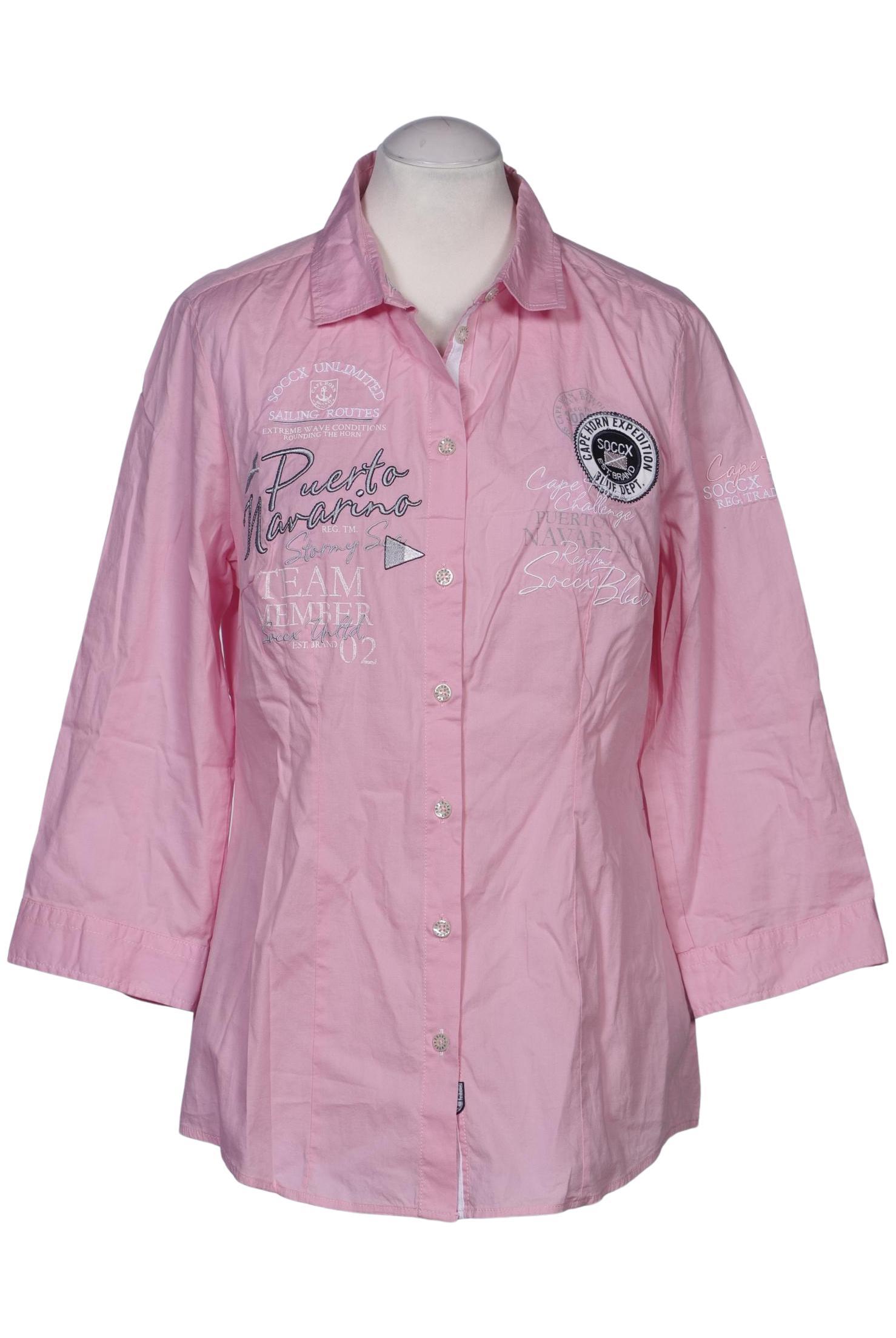 

Soccx Damen Bluse, pink, Gr. 40