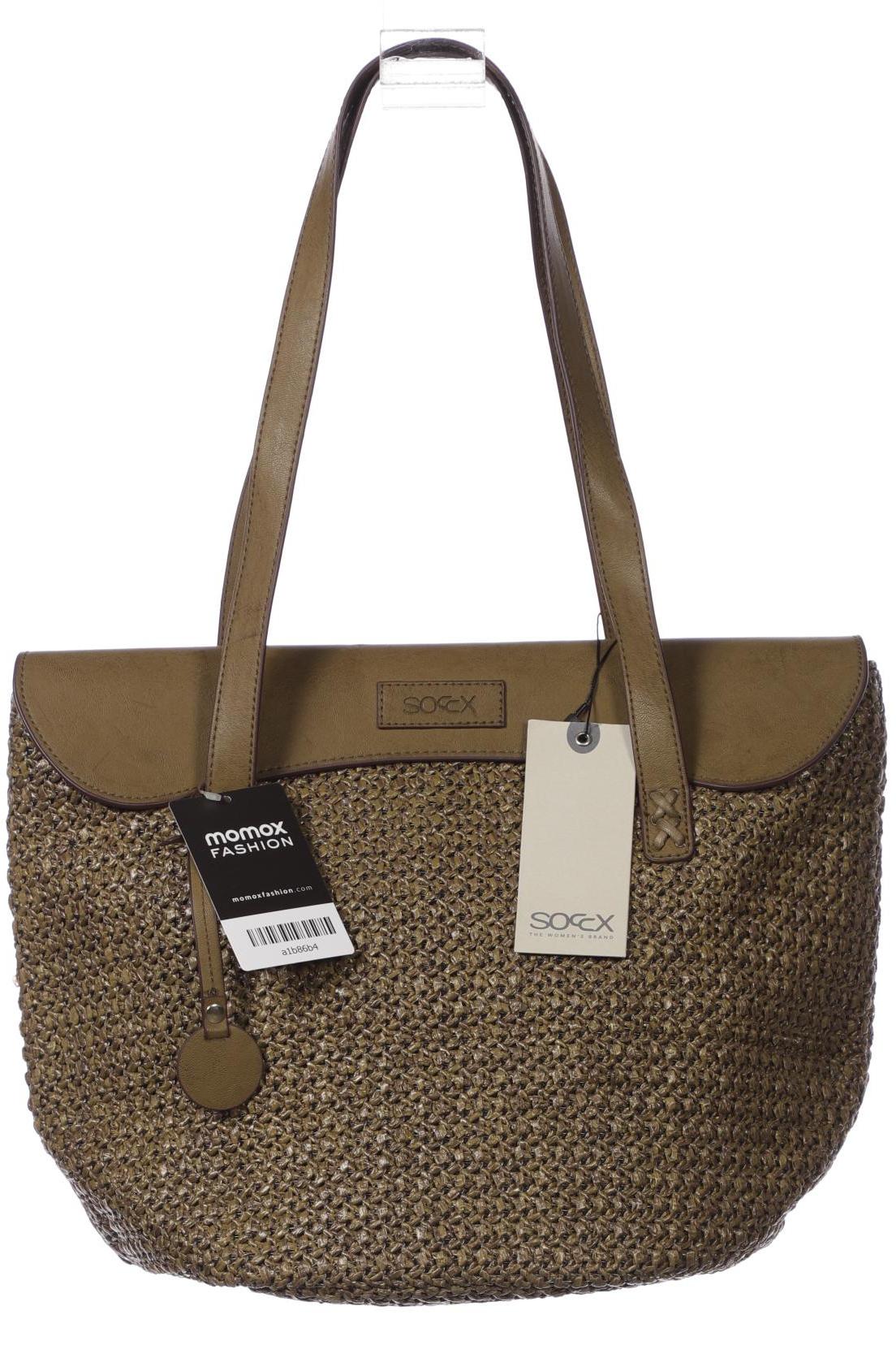 

Soccx Damen Handtasche, grün, Gr.