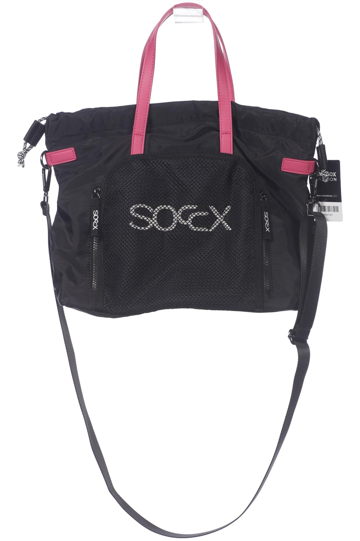 

Soccx Damen Handtasche, schwarz, Gr.