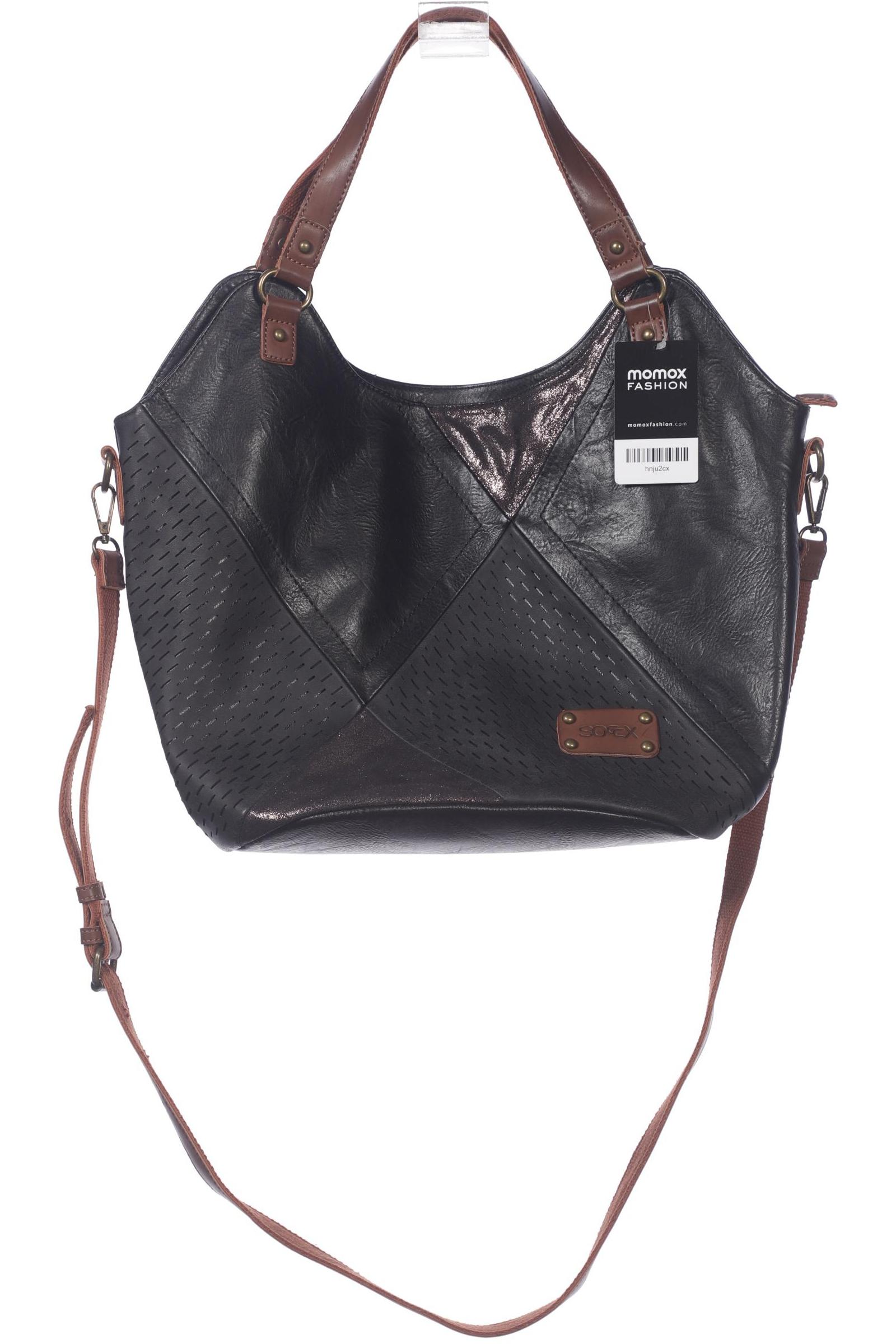 

Soccx Damen Handtasche, schwarz, Gr.