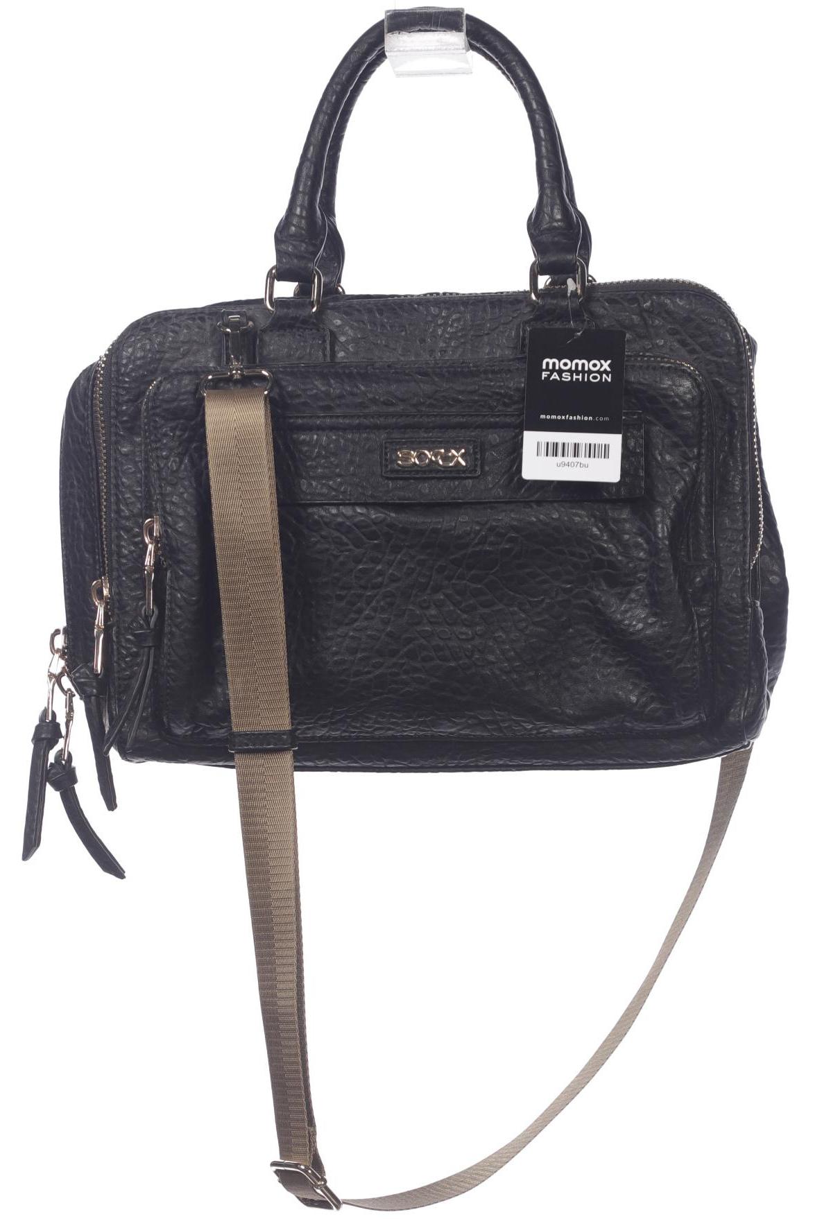

Soccx Damen Handtasche, schwarz, Gr.