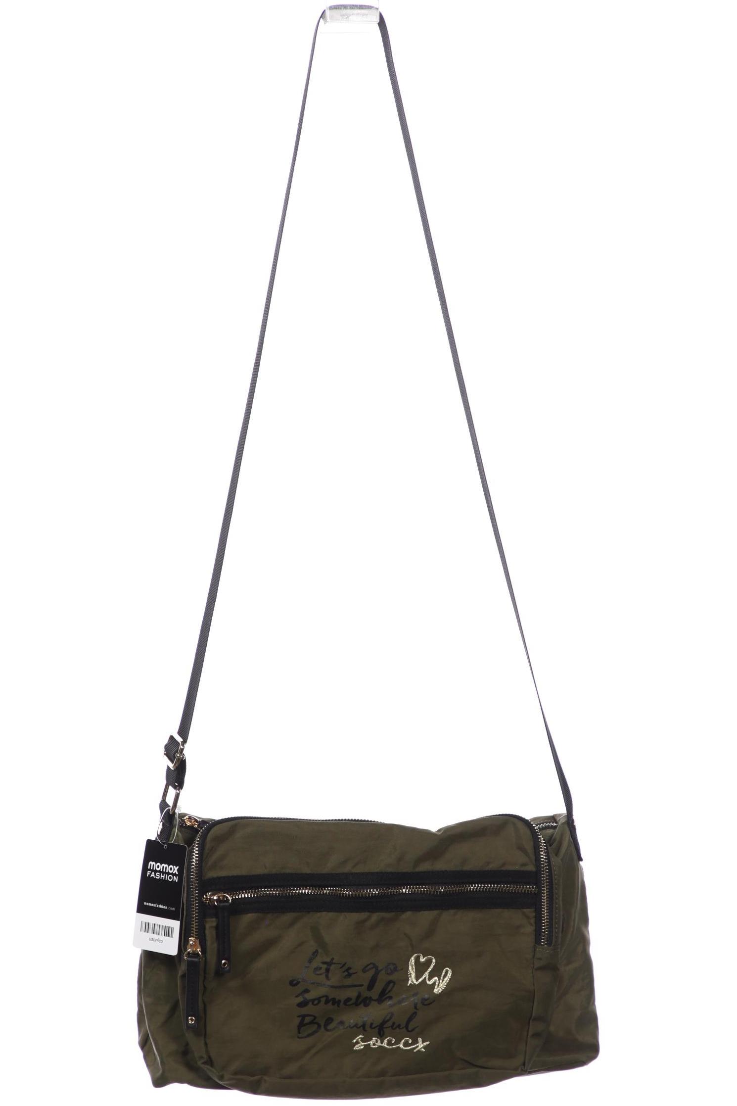 

Soccx Damen Handtasche, grün, Gr.