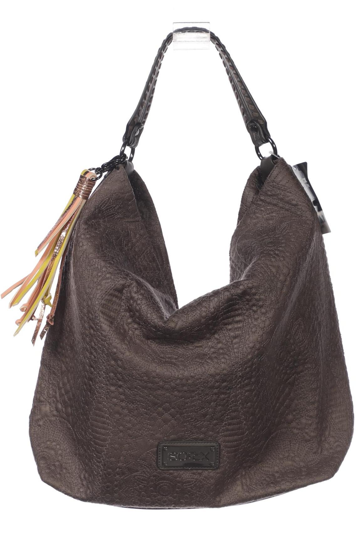 

SOCCX Damen Handtasche, braun