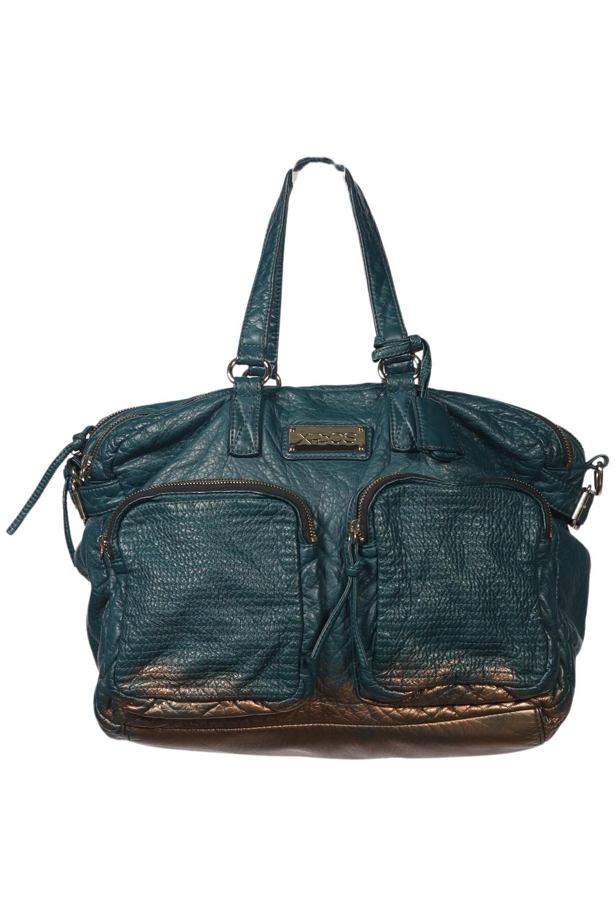 

Soccx Damen Handtasche, türkis, Gr.