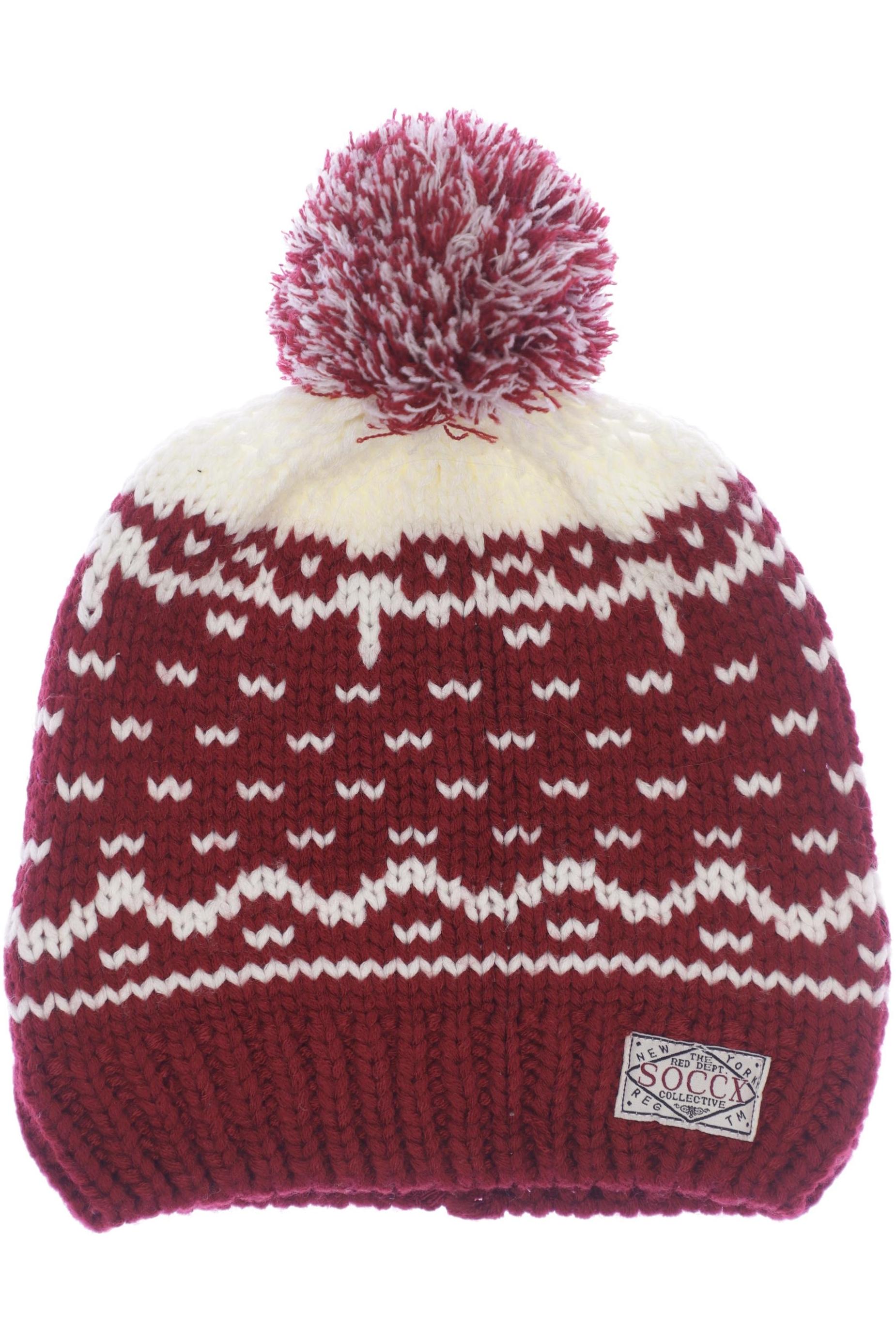 

Soccx Damen Hut/Mütze, bordeaux, Gr. uni