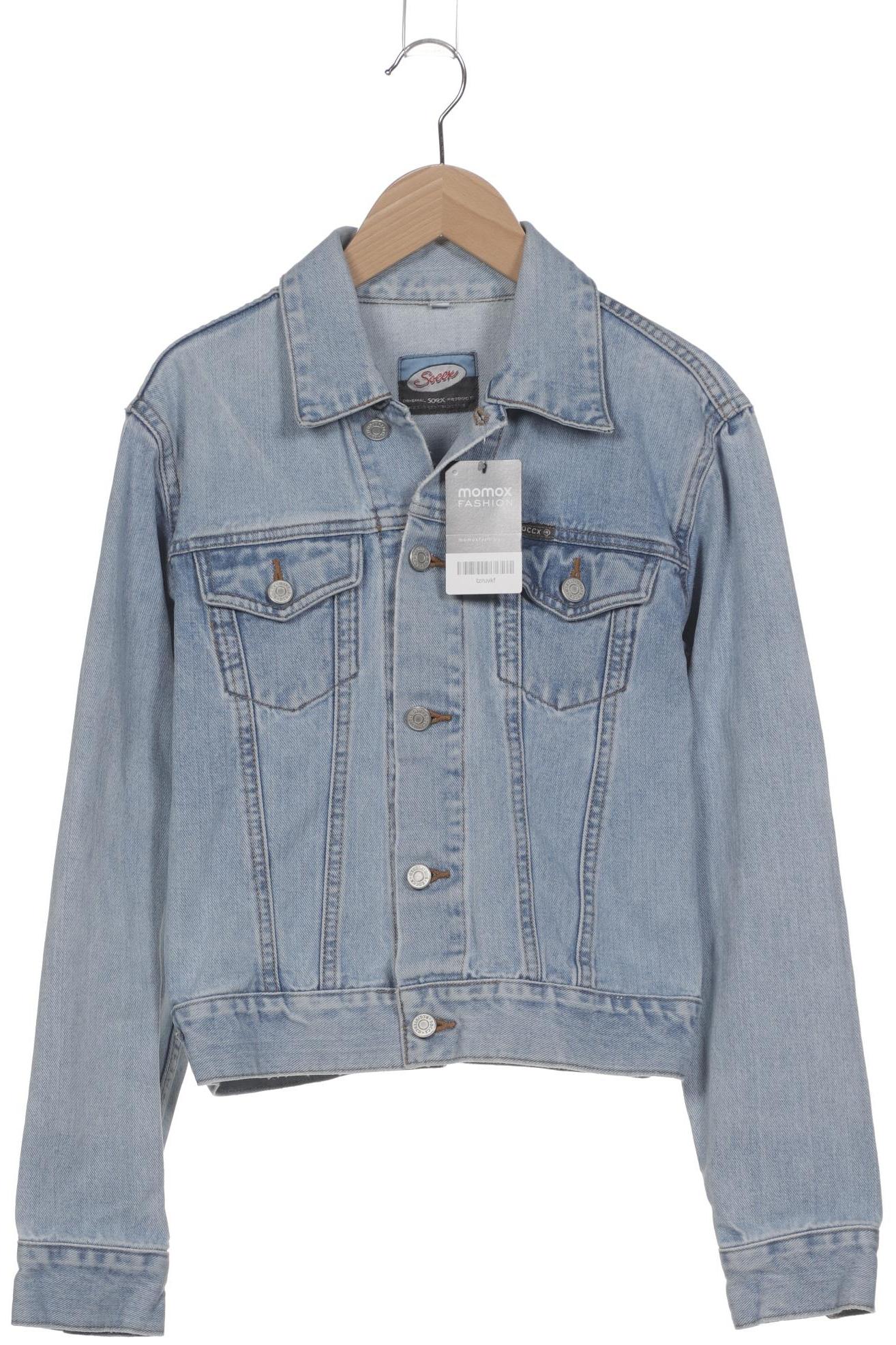 

Soccx Damen Jacke, hellblau, Gr. 38