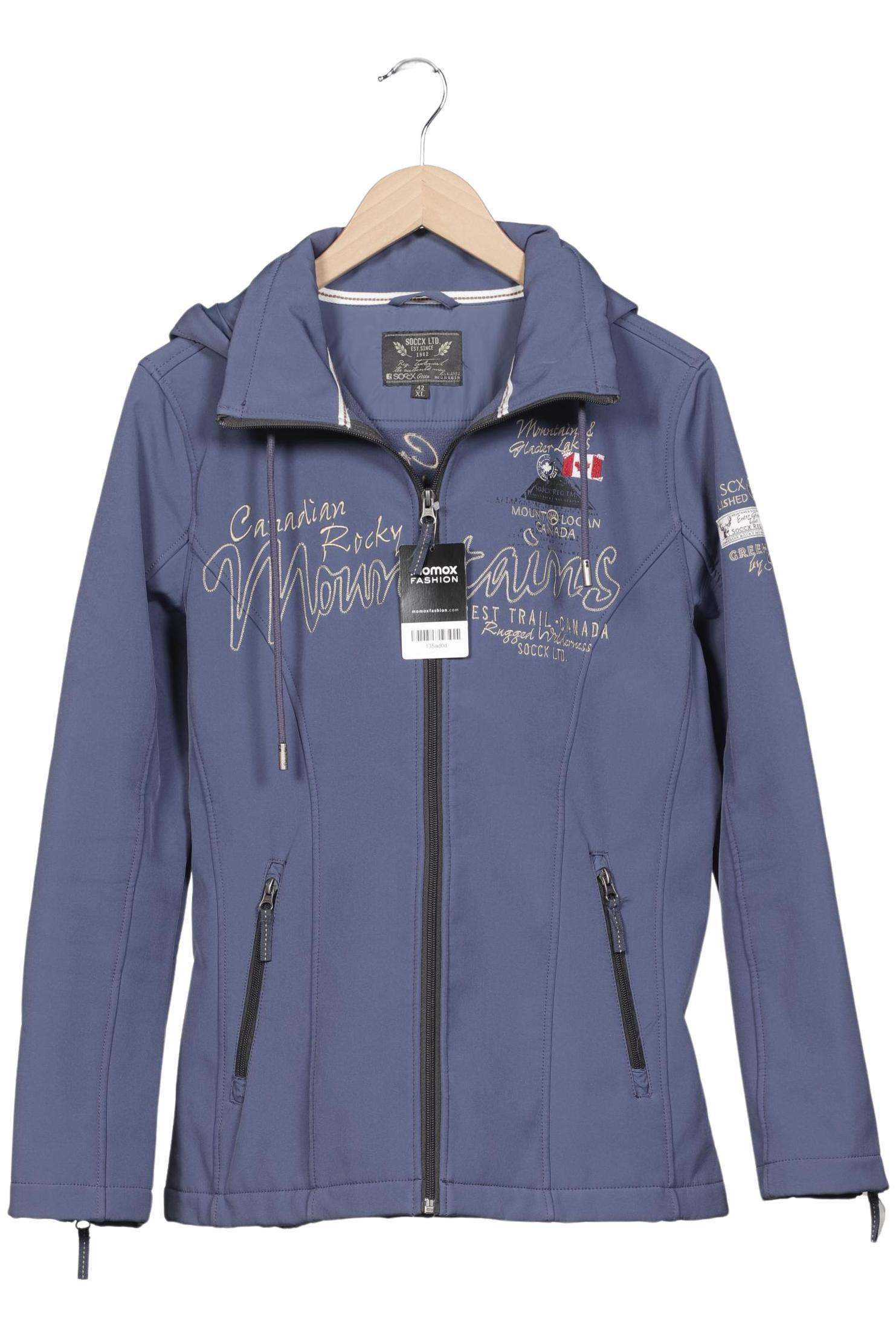 

Soccx Damen Jacke, blau, Gr. 42