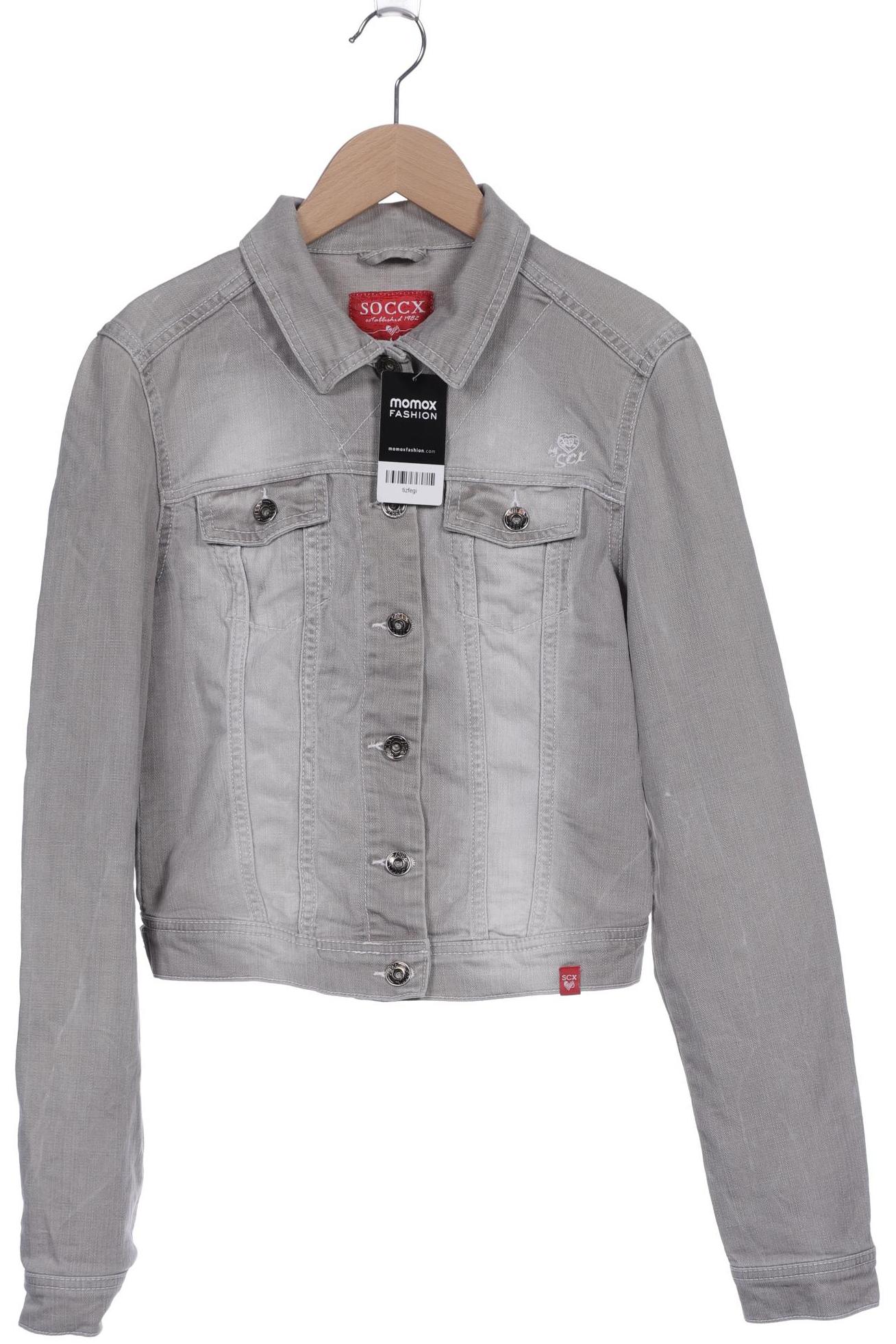 

Soccx Damen Jacke, grau, Gr. 38