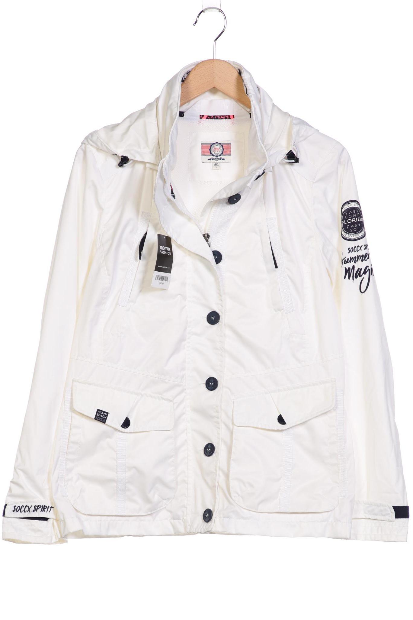 

Soccx Damen Jacke, cremeweiß, Gr. 40