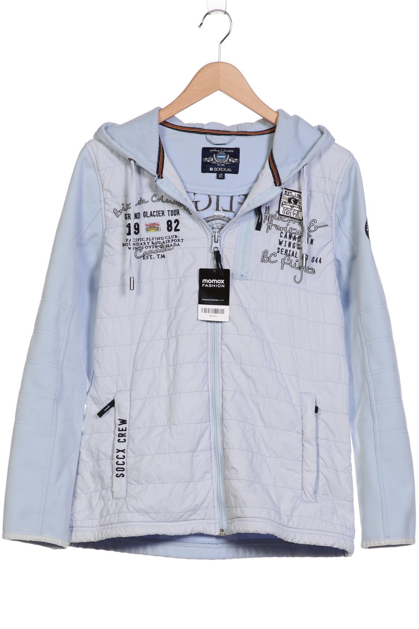 

Soccx Damen Jacke, hellblau, Gr. 42