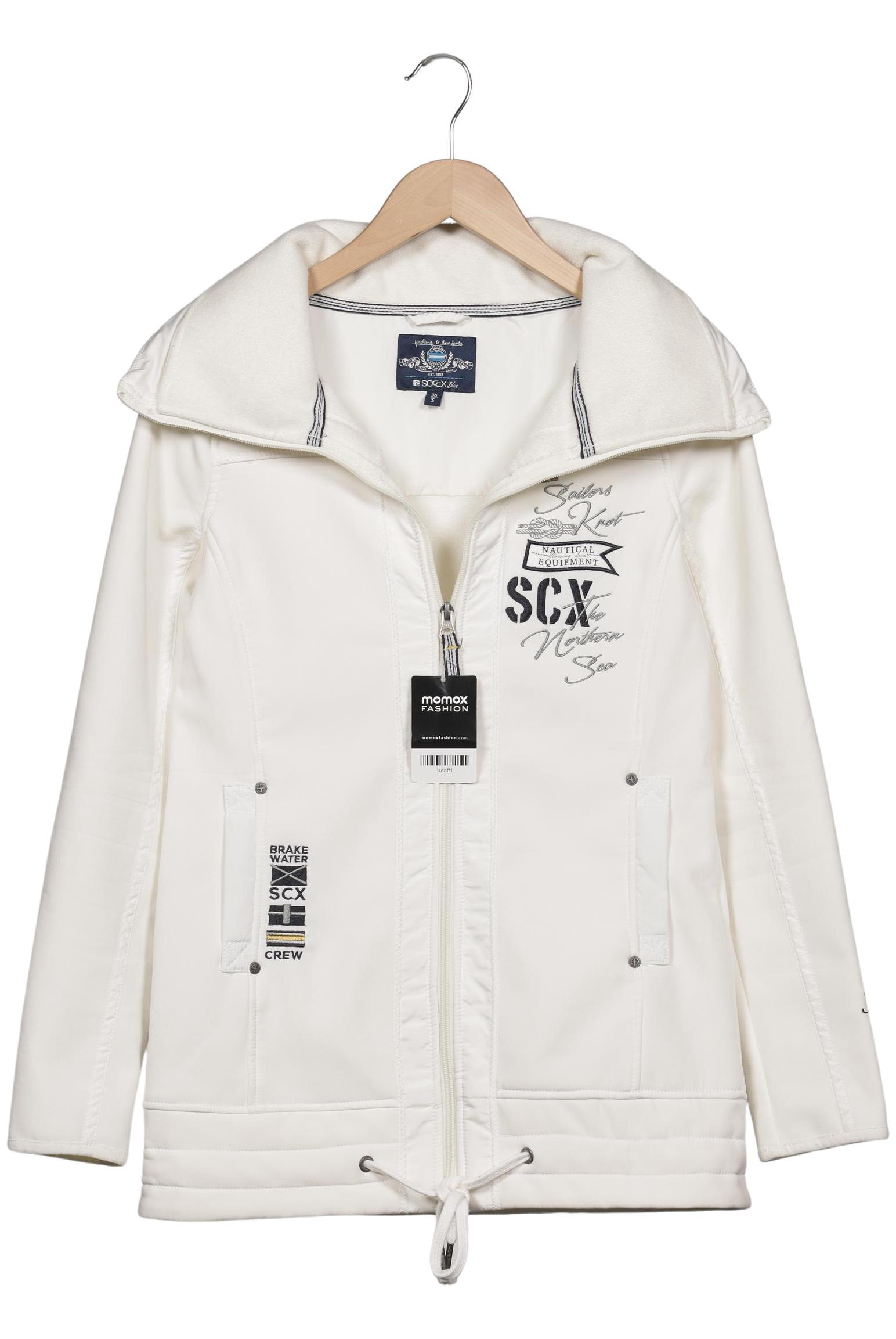 

Soccx Damen Jacke, weiß, Gr. 36