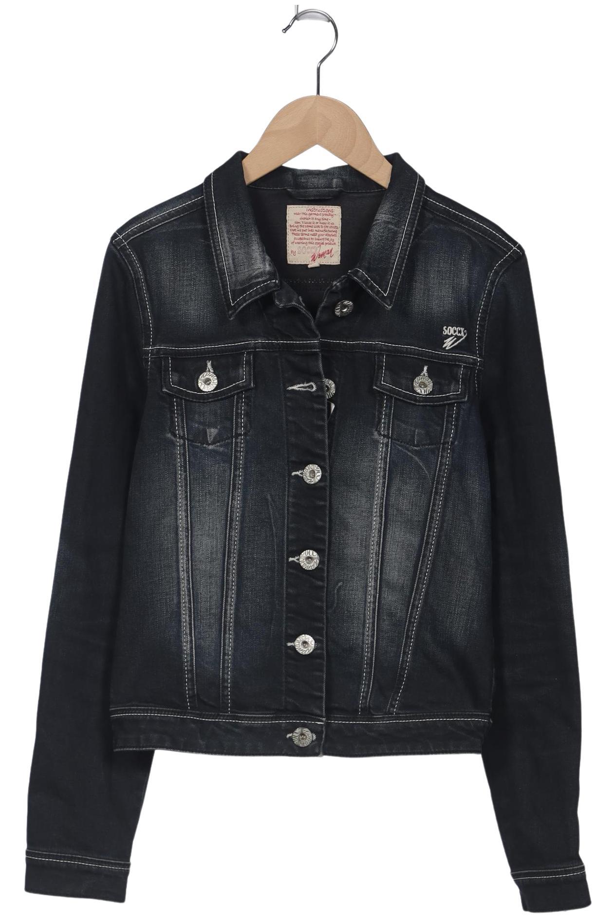 

Soccx Damen Jacke, blau, Gr. 38