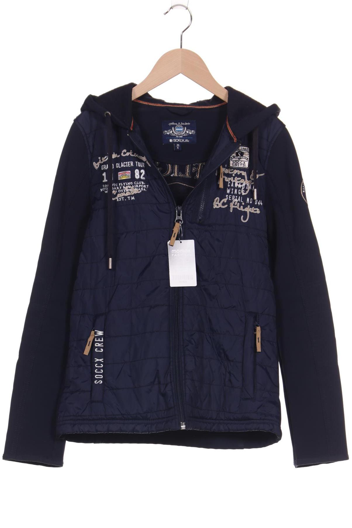 

Soccx Damen Jacke, marineblau, Gr. 36