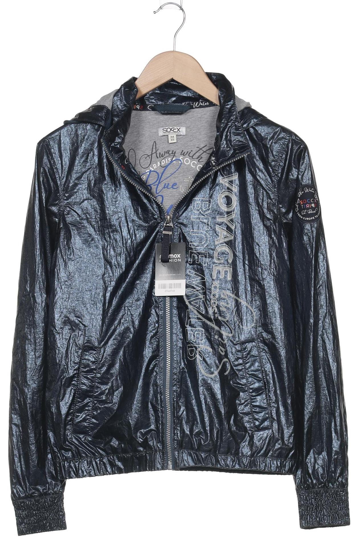 

Soccx Damen Jacke, marineblau, Gr. 34