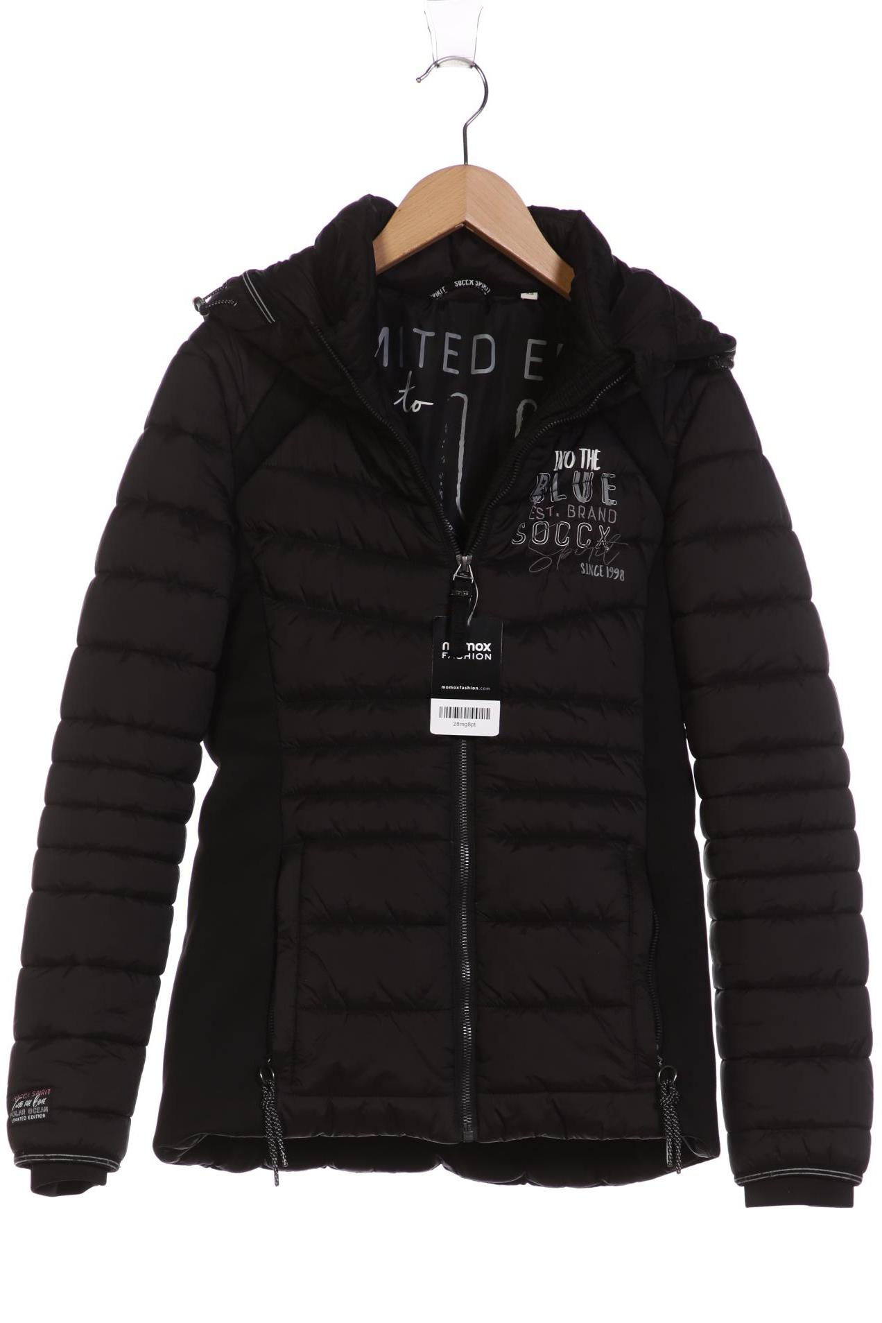 

Soccx Damen Jacke, schwarz, Gr. 34