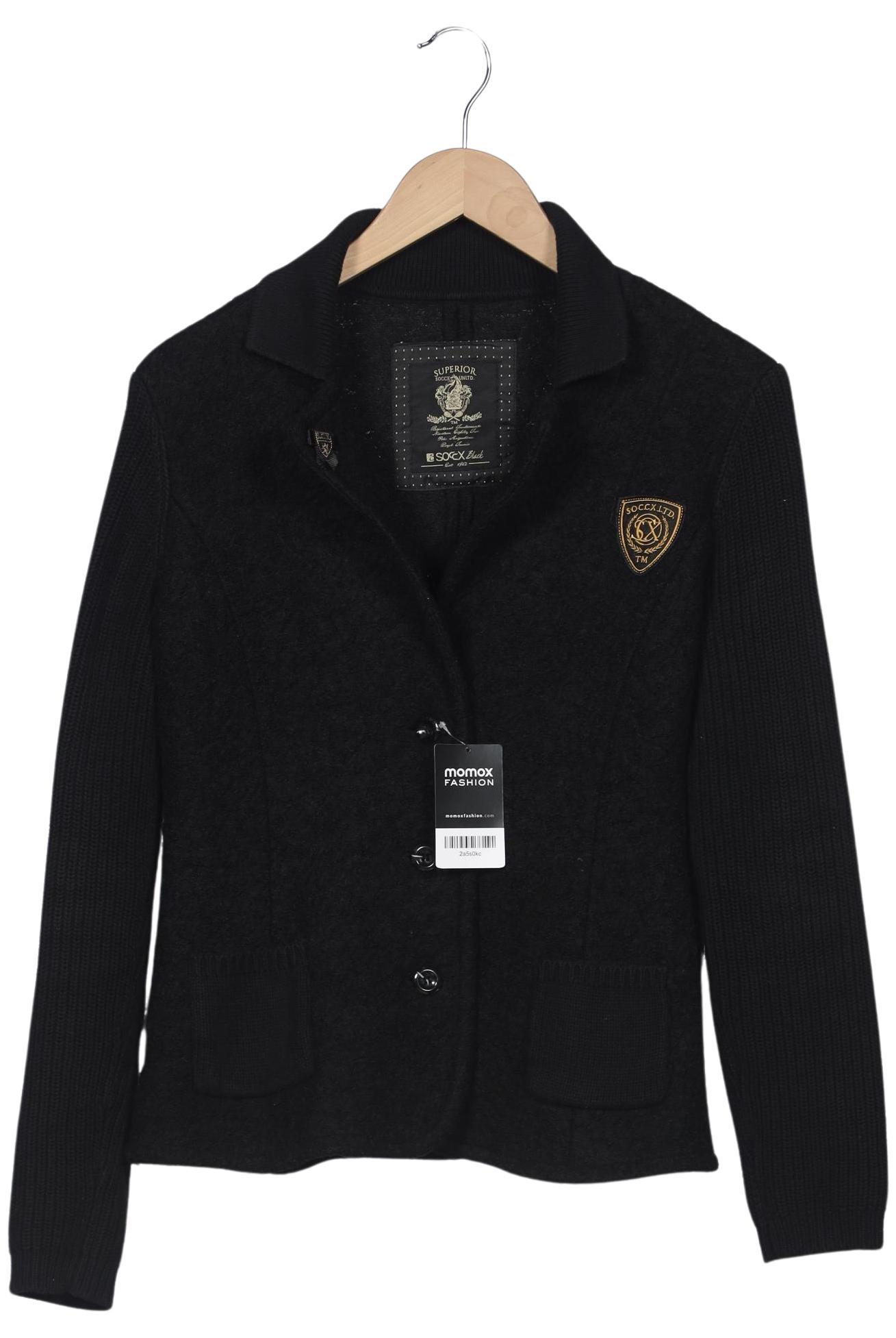

Soccx Damen Jacke, schwarz, Gr. 42