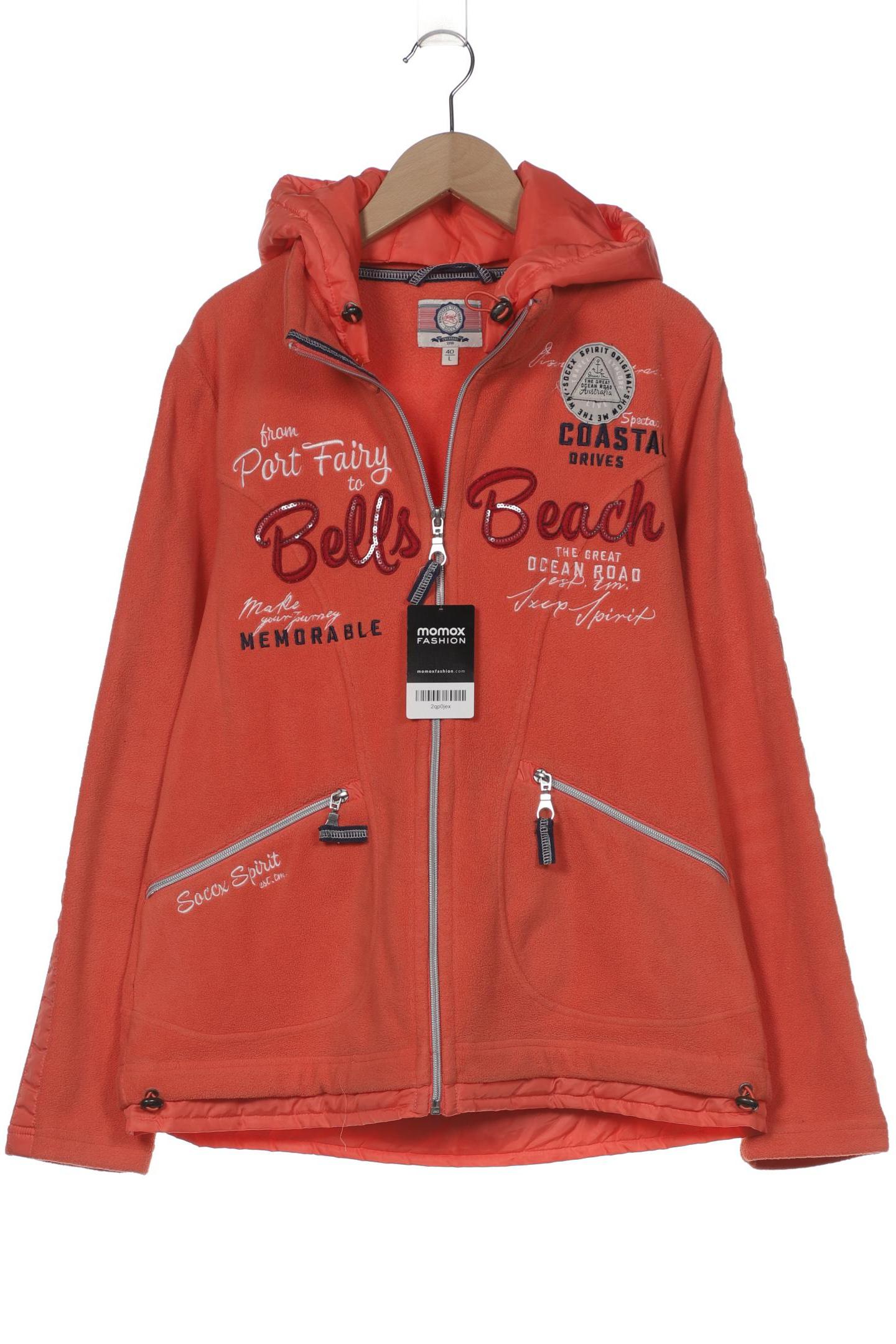 

Soccx Damen Jacke, orange, Gr. 40