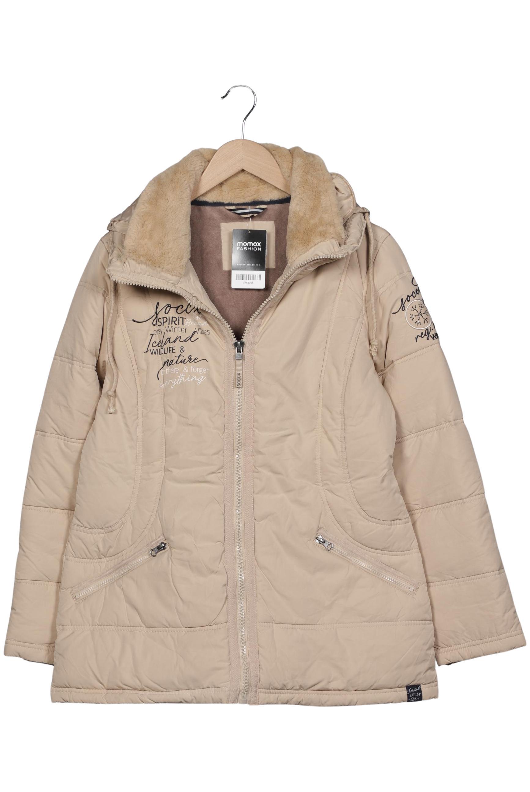 

Soccx Damen Jacke, beige, Gr. 40