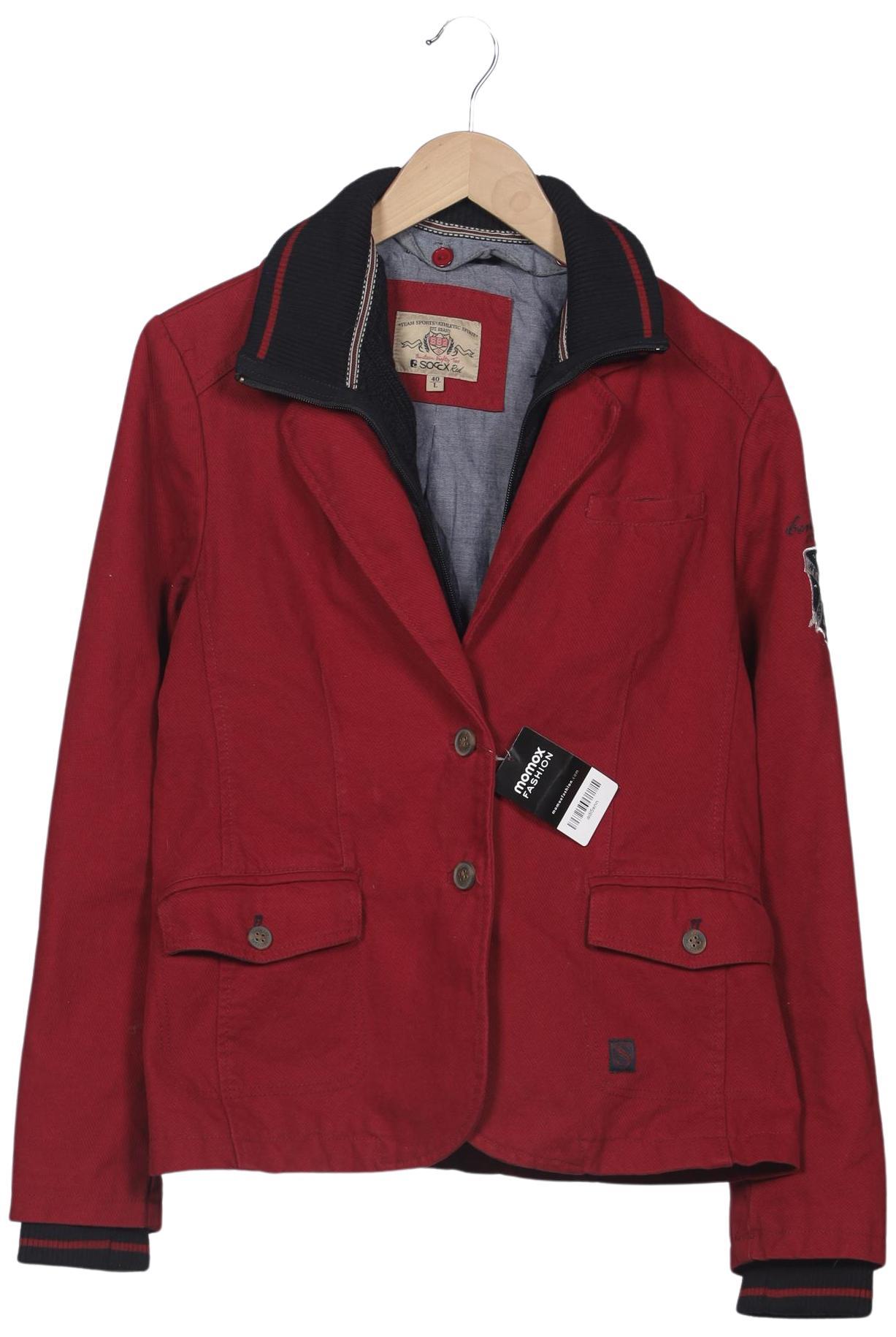 

Soccx Damen Jacke, bordeaux, Gr. 40