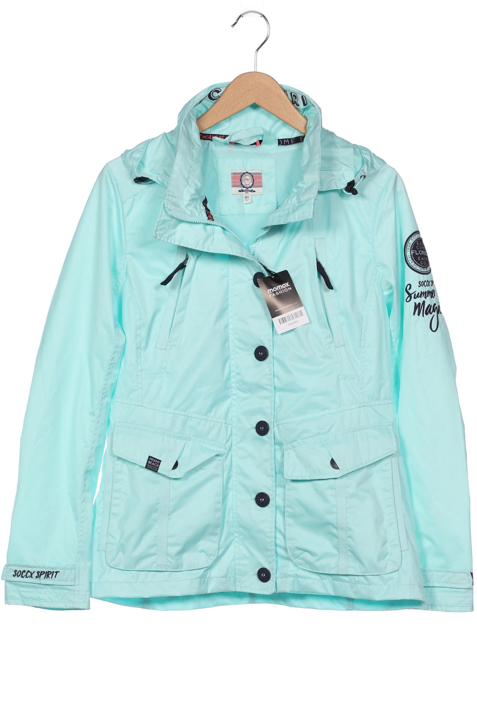 

Soccx Damen Jacke, türkis, Gr. 40