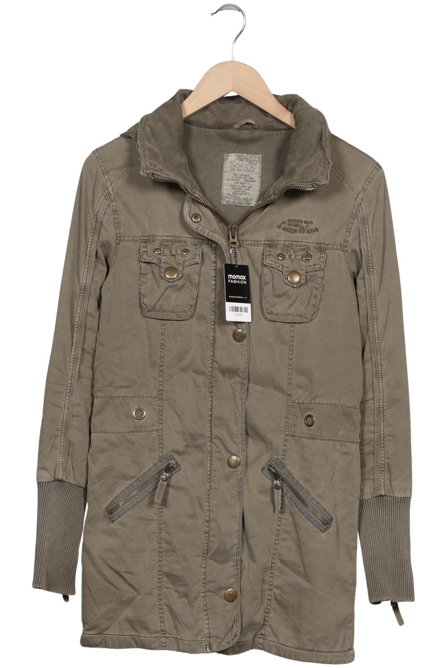 

Soccx Damen Jacke, grün, Gr. 34